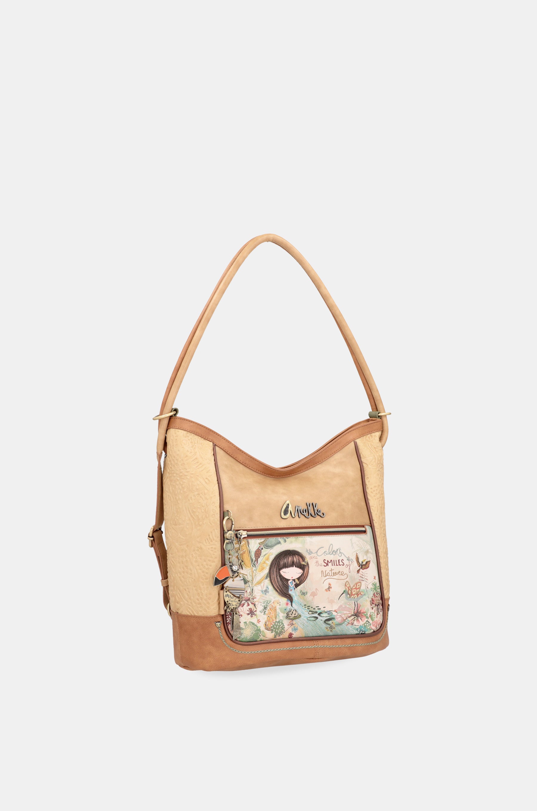 Bolso de hombro convertible en mochila Amazonia