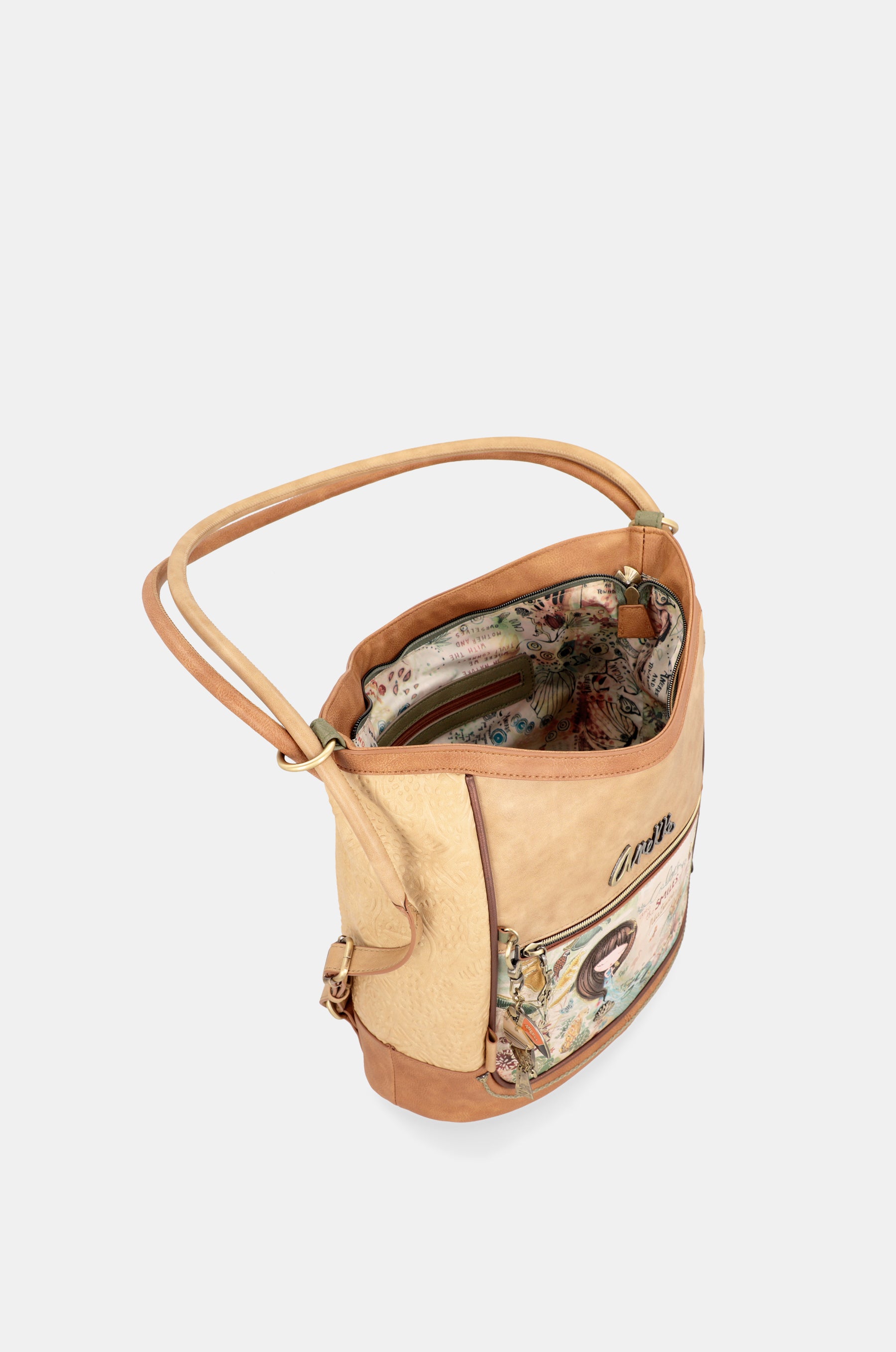 Bolso de hombro convertible en mochila Amazonia