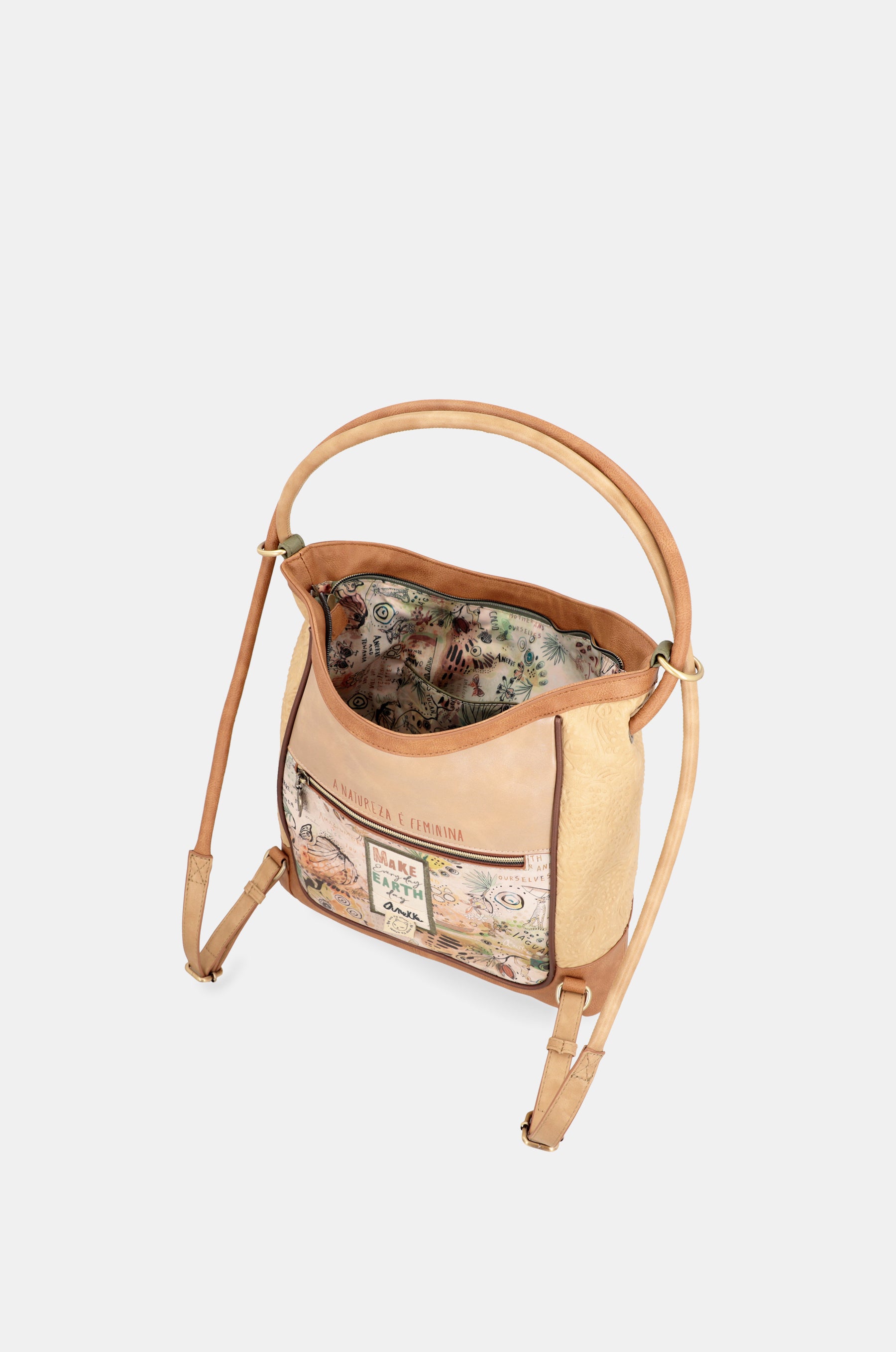 Bolso de hombro convertible en mochila Amazonia