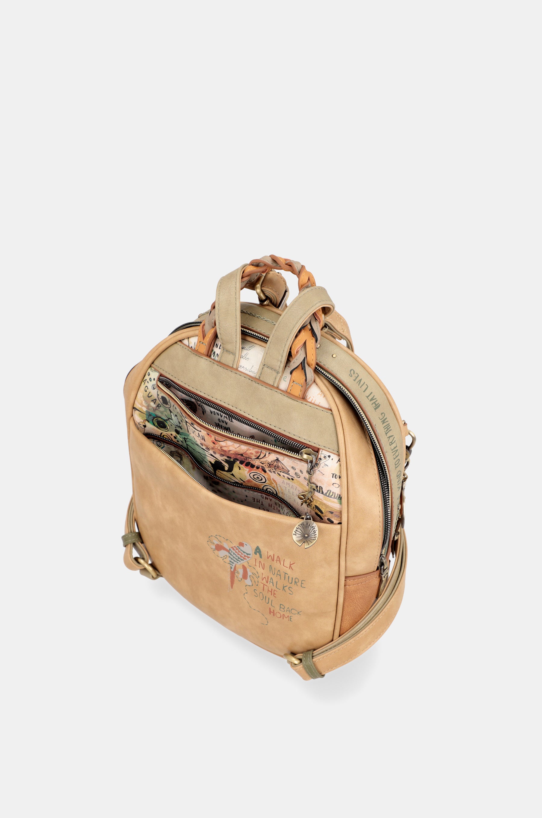 Mochila con bolsillo frontal Amazonia