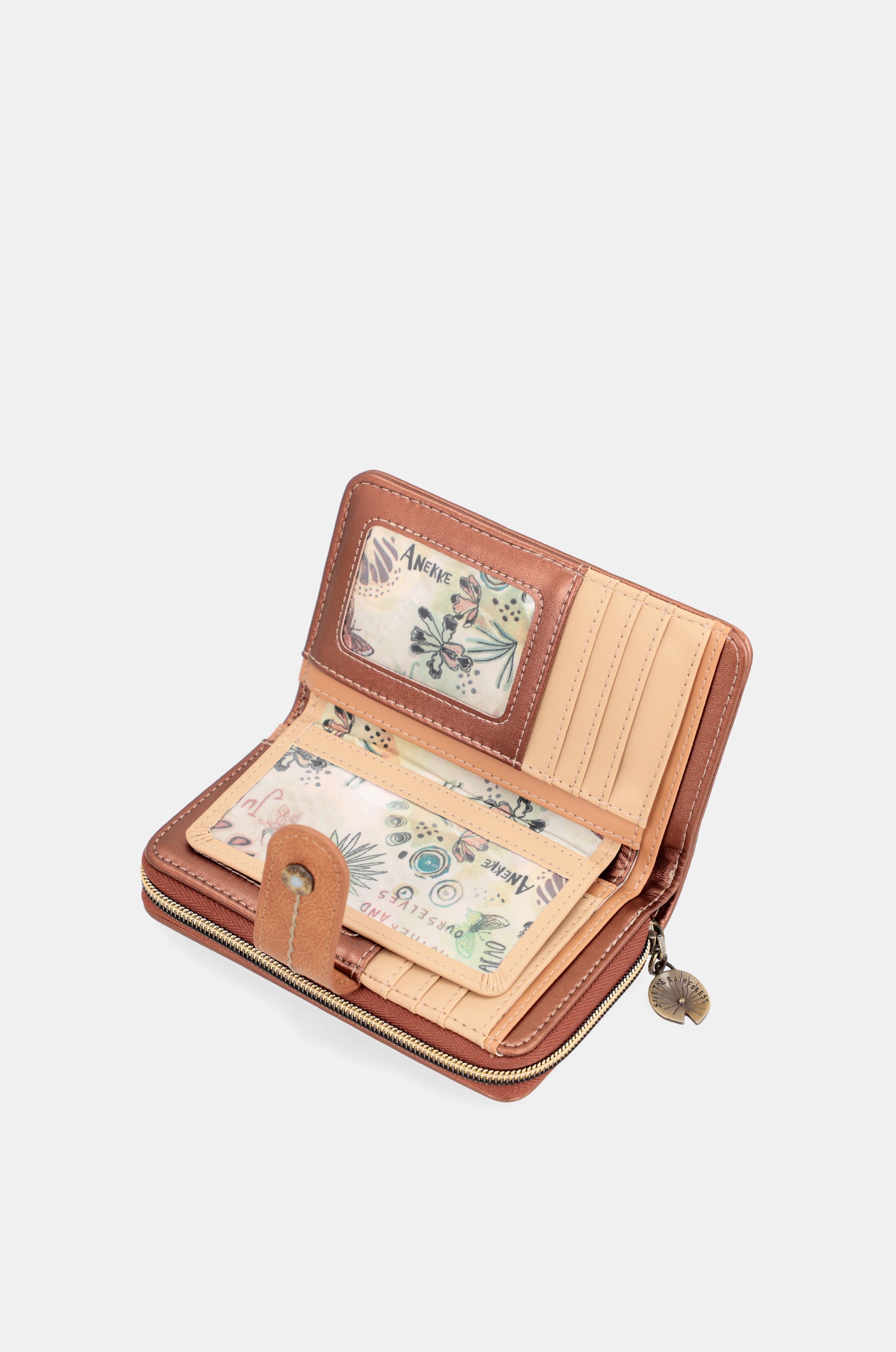 Billetero mediano RFID Butterfly