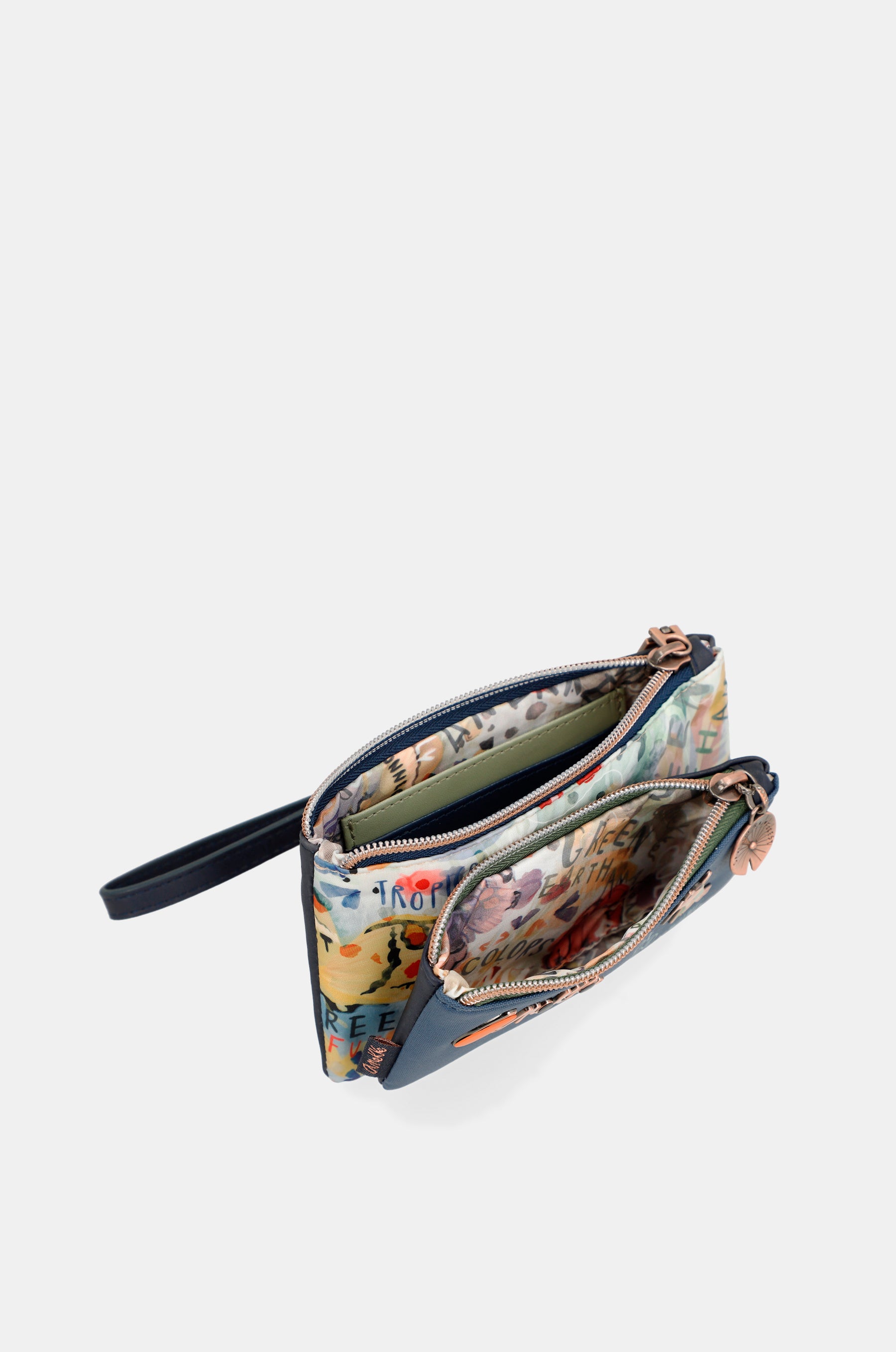 Billetero bolso de mano Nature Pachamama