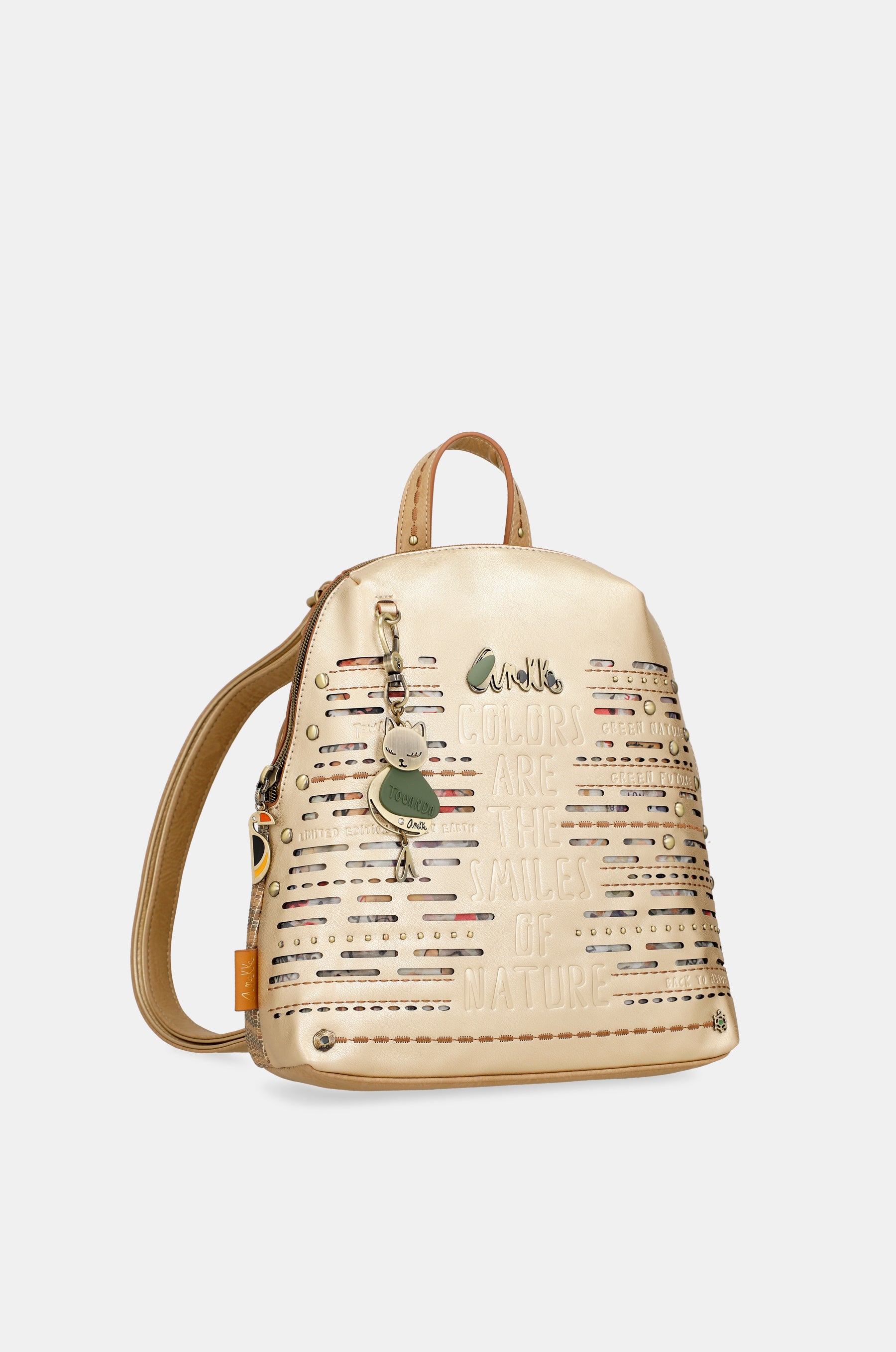 Mochila dorada Nature Pachamama