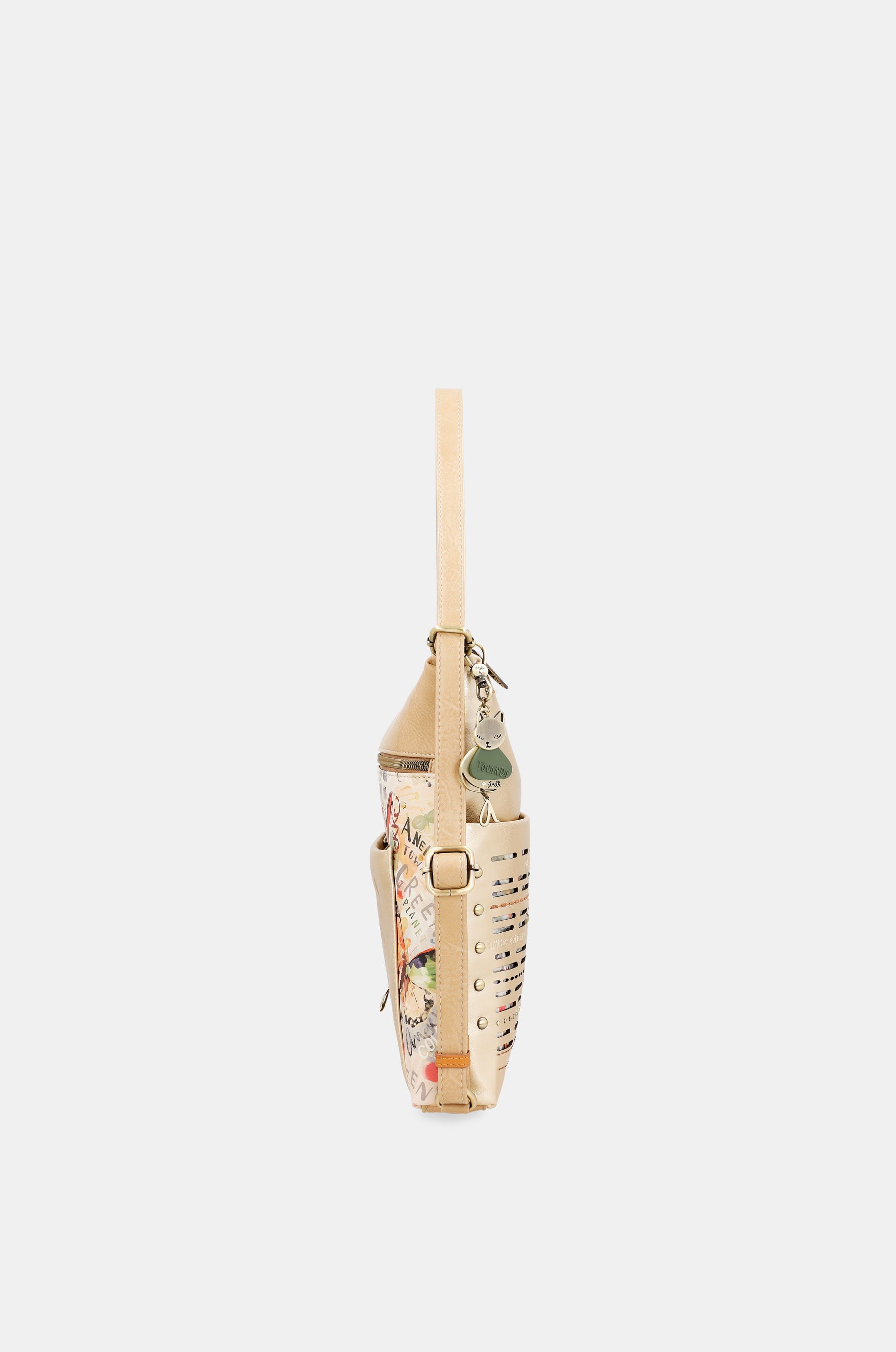 Bolso dorado convertible en mochila Nature Pachamama
