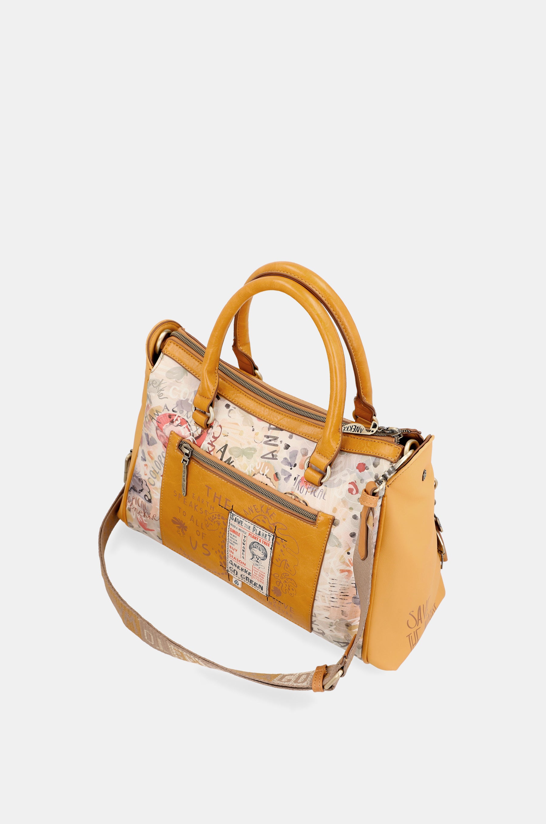 Bolso tipo doctor ocre Nature Pachamama
