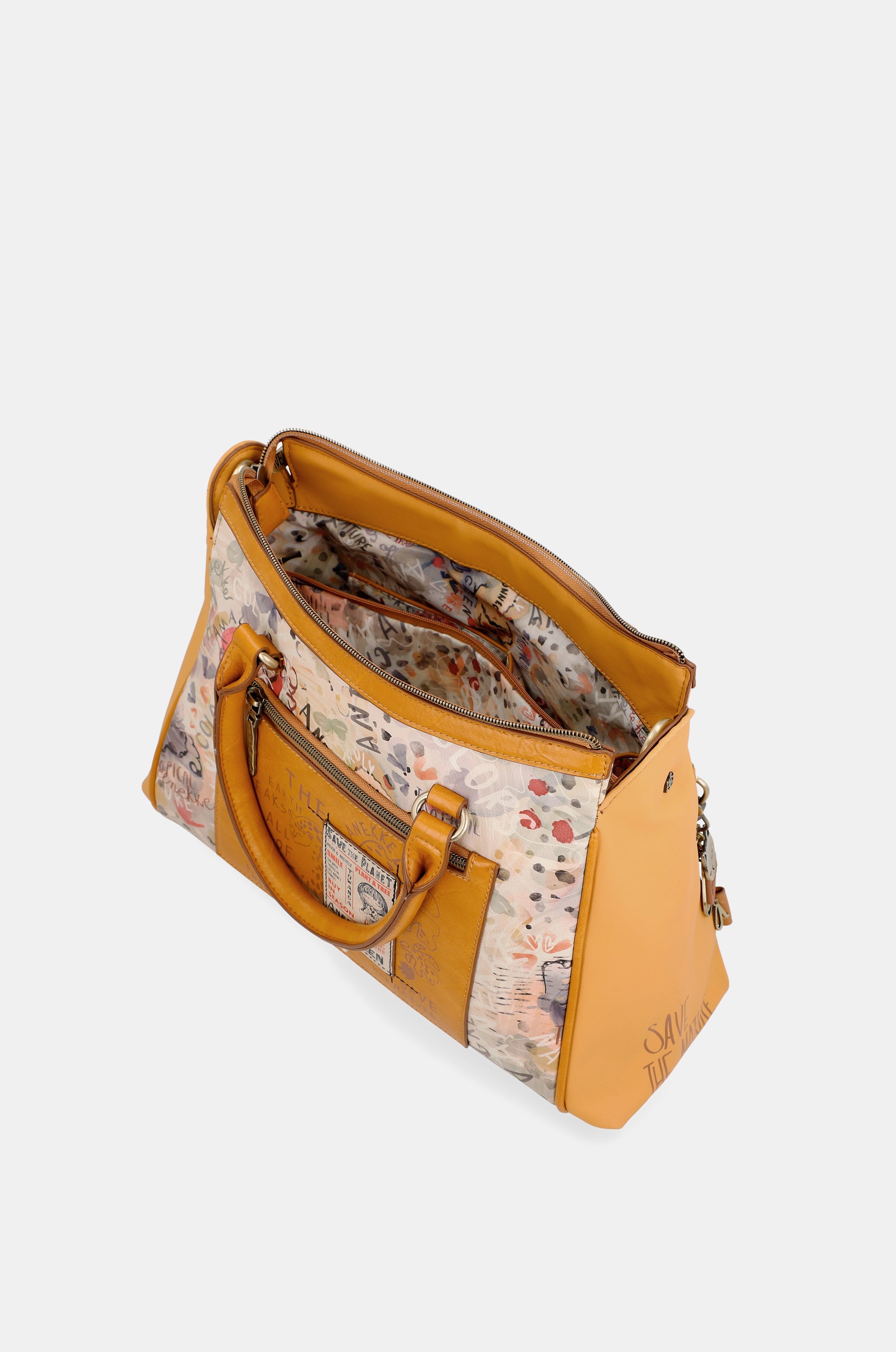 Bolso tipo doctor ocre Nature Pachamama