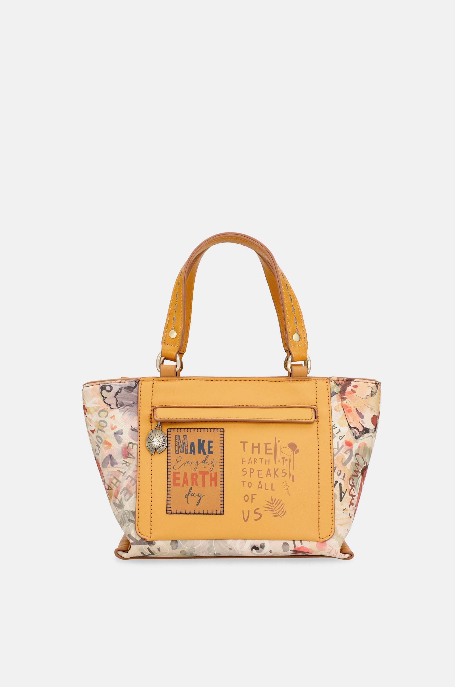 Bolso tote ocre Nature Pachamama