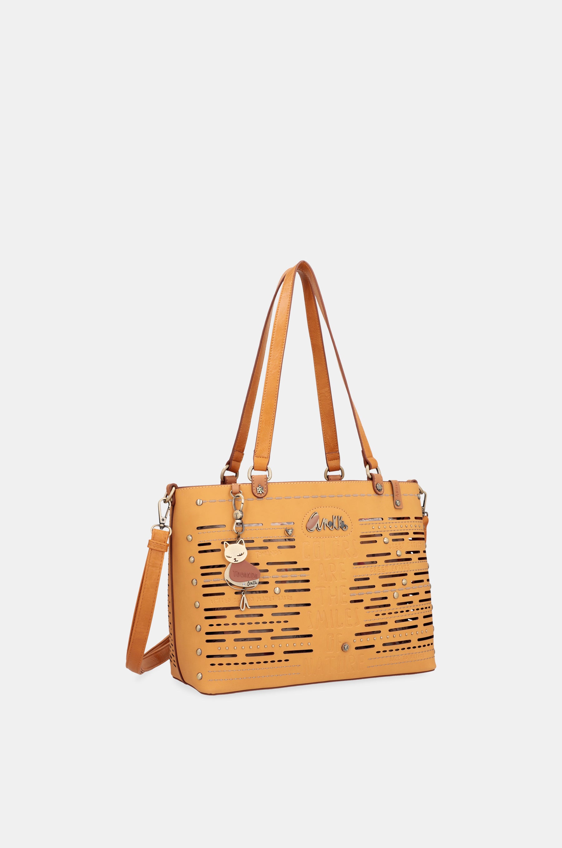 Bolso tote grande ocre Nature Pachamama