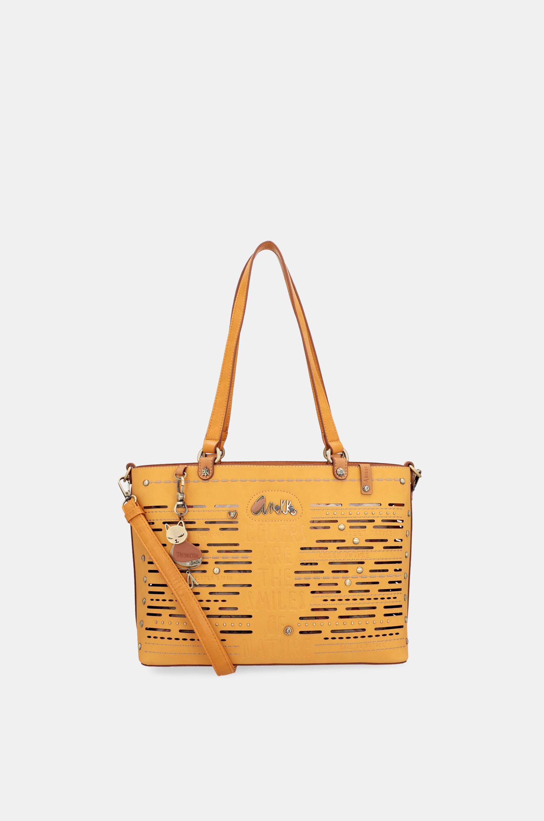 Bolso tote grande ocre Nature Pachamama