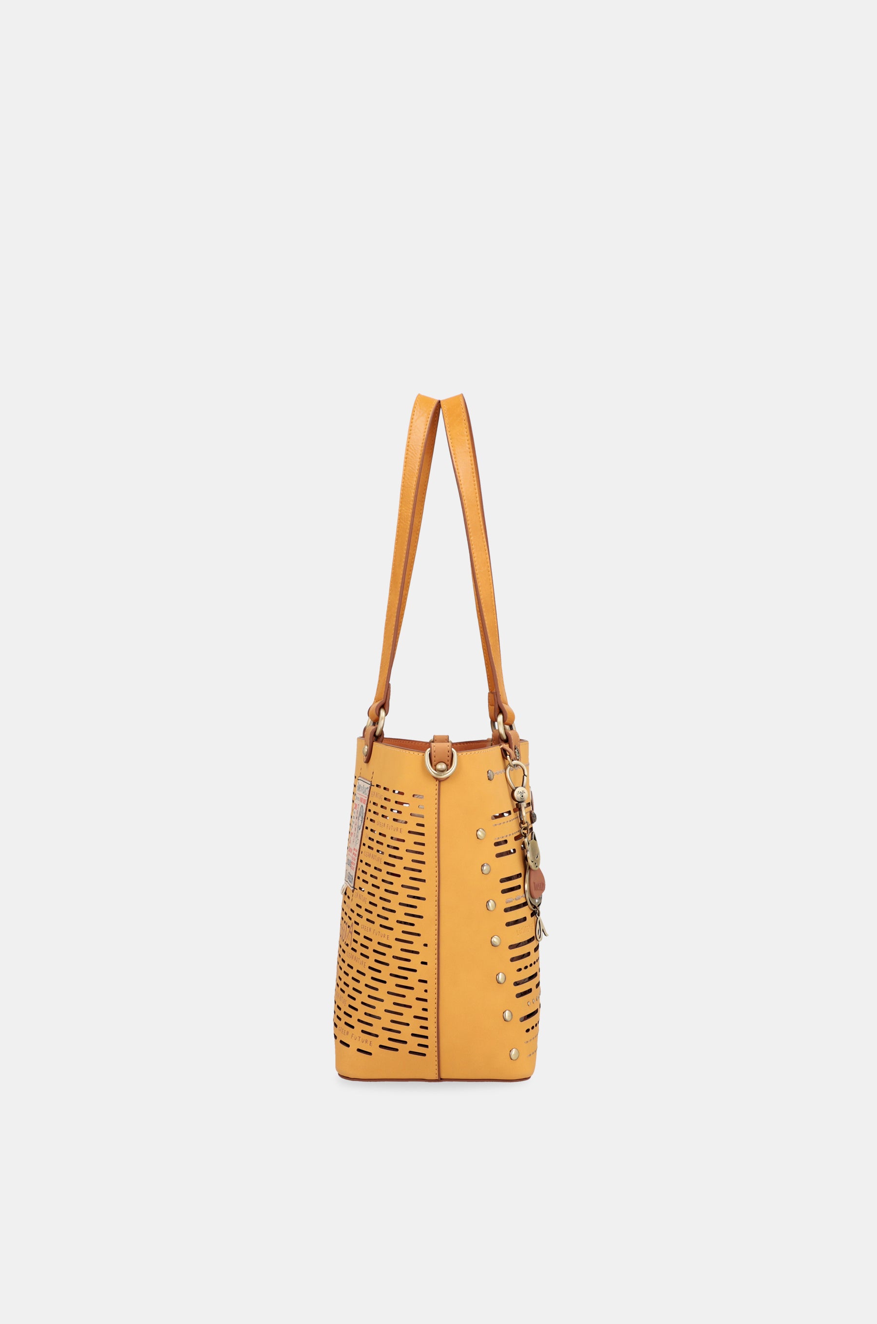 Bolso tote grande ocre Nature Pachamama