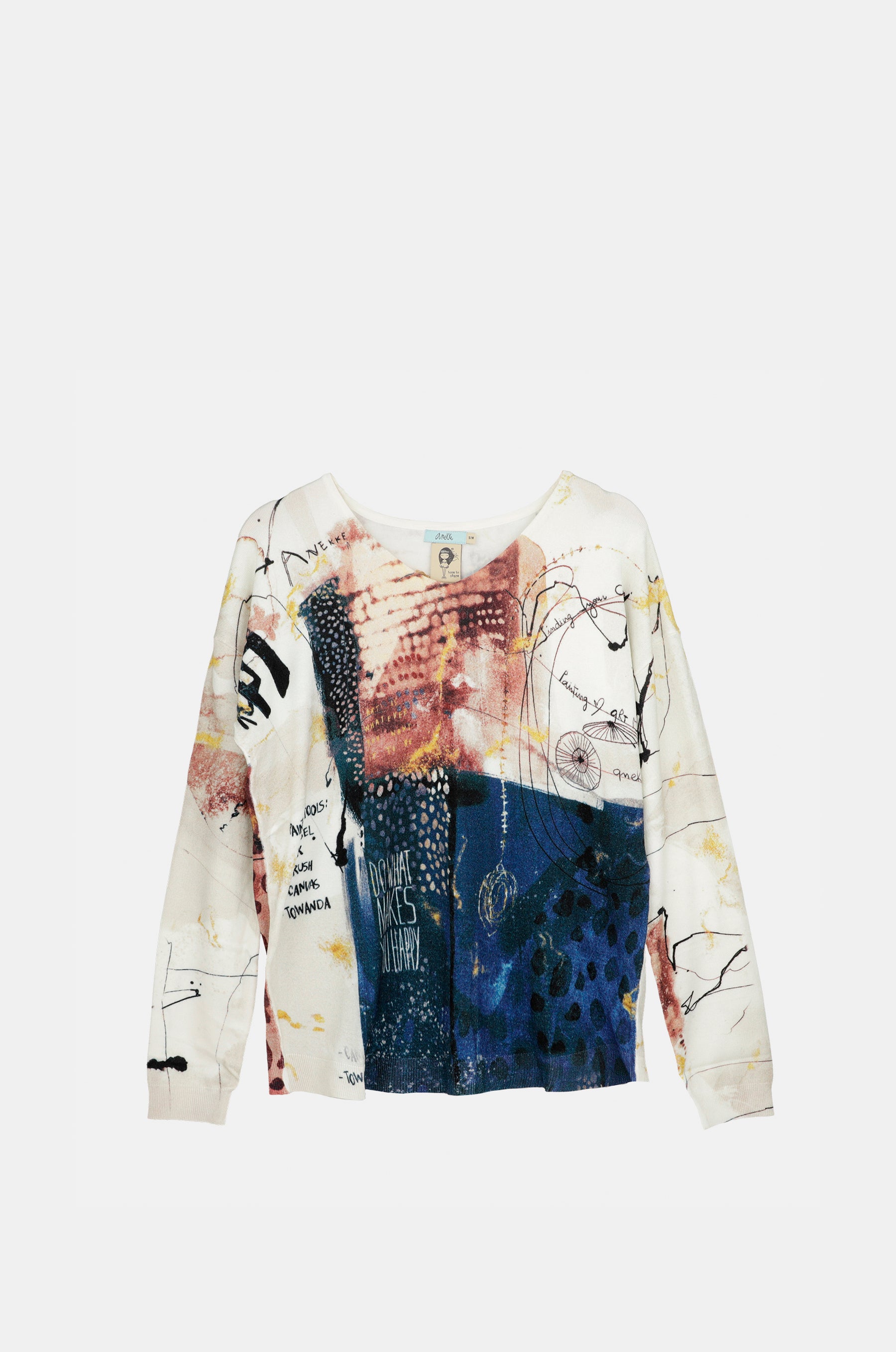 Jersey estampado Brush