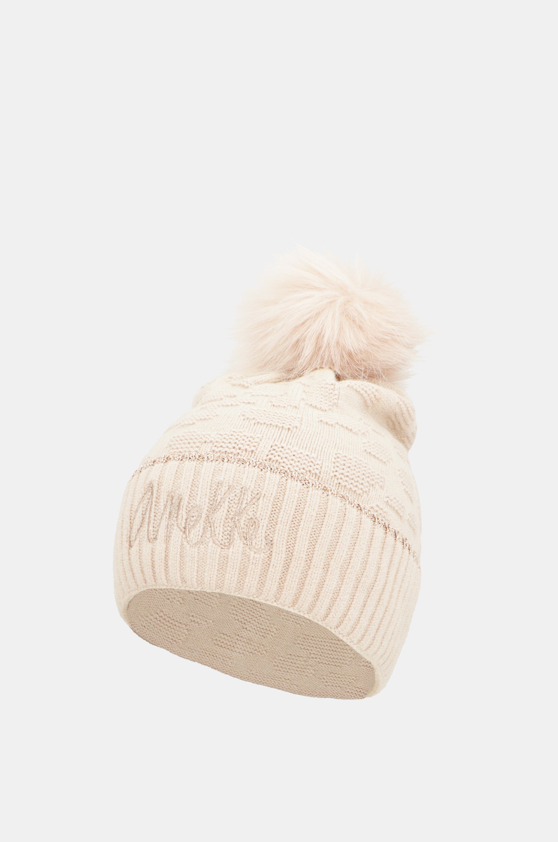 Gorro punto beige Shodō