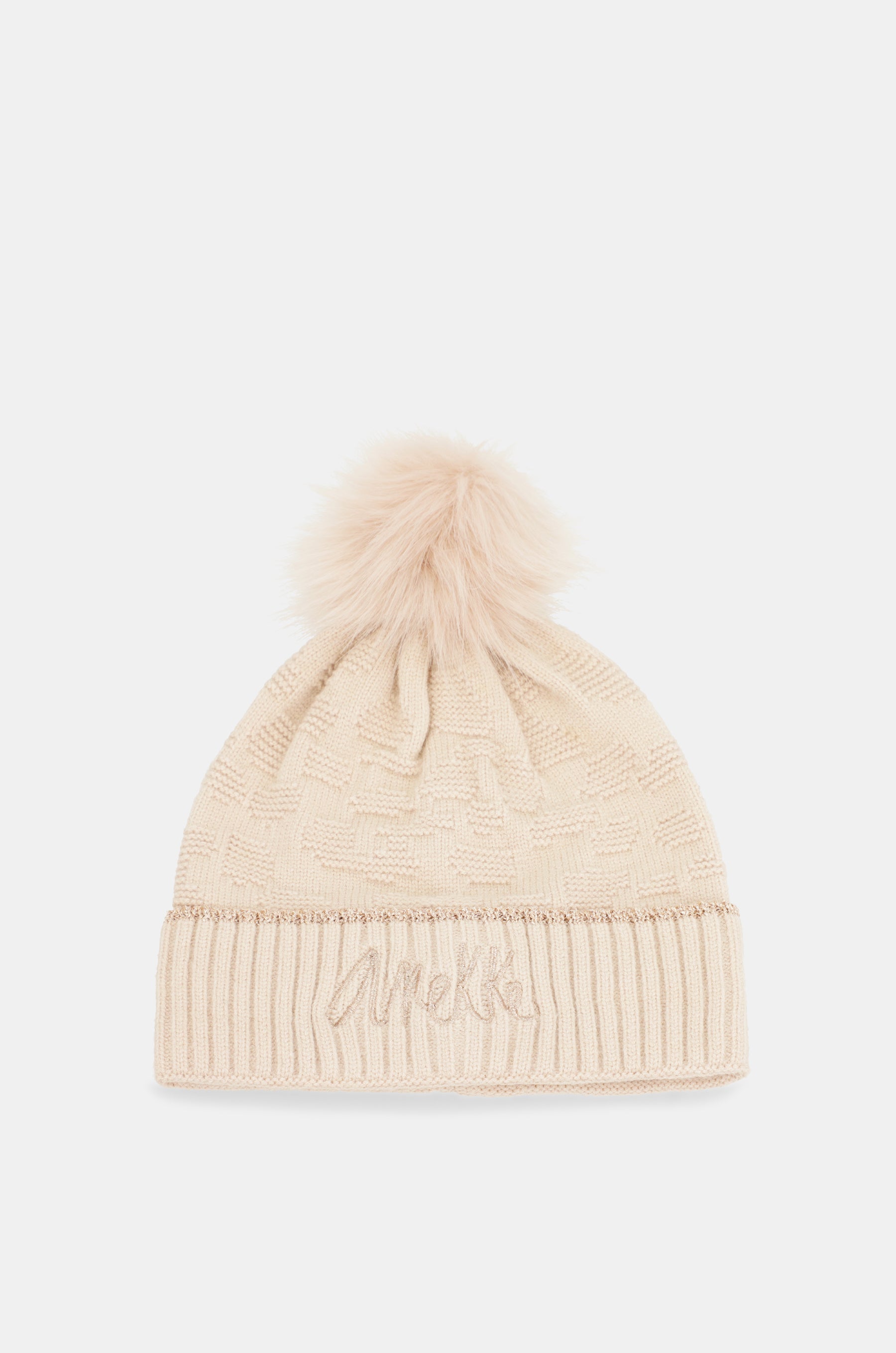 Gorro punto beige Shodō