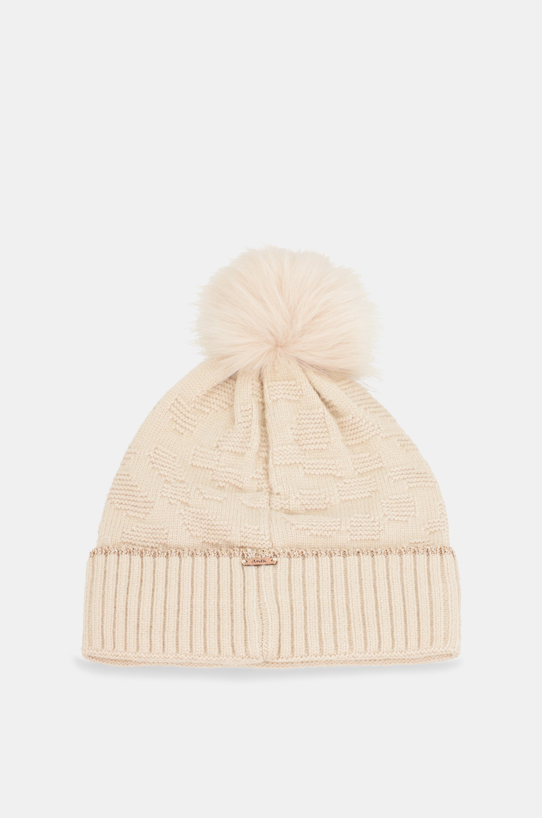 Gorro punto beige Shodō