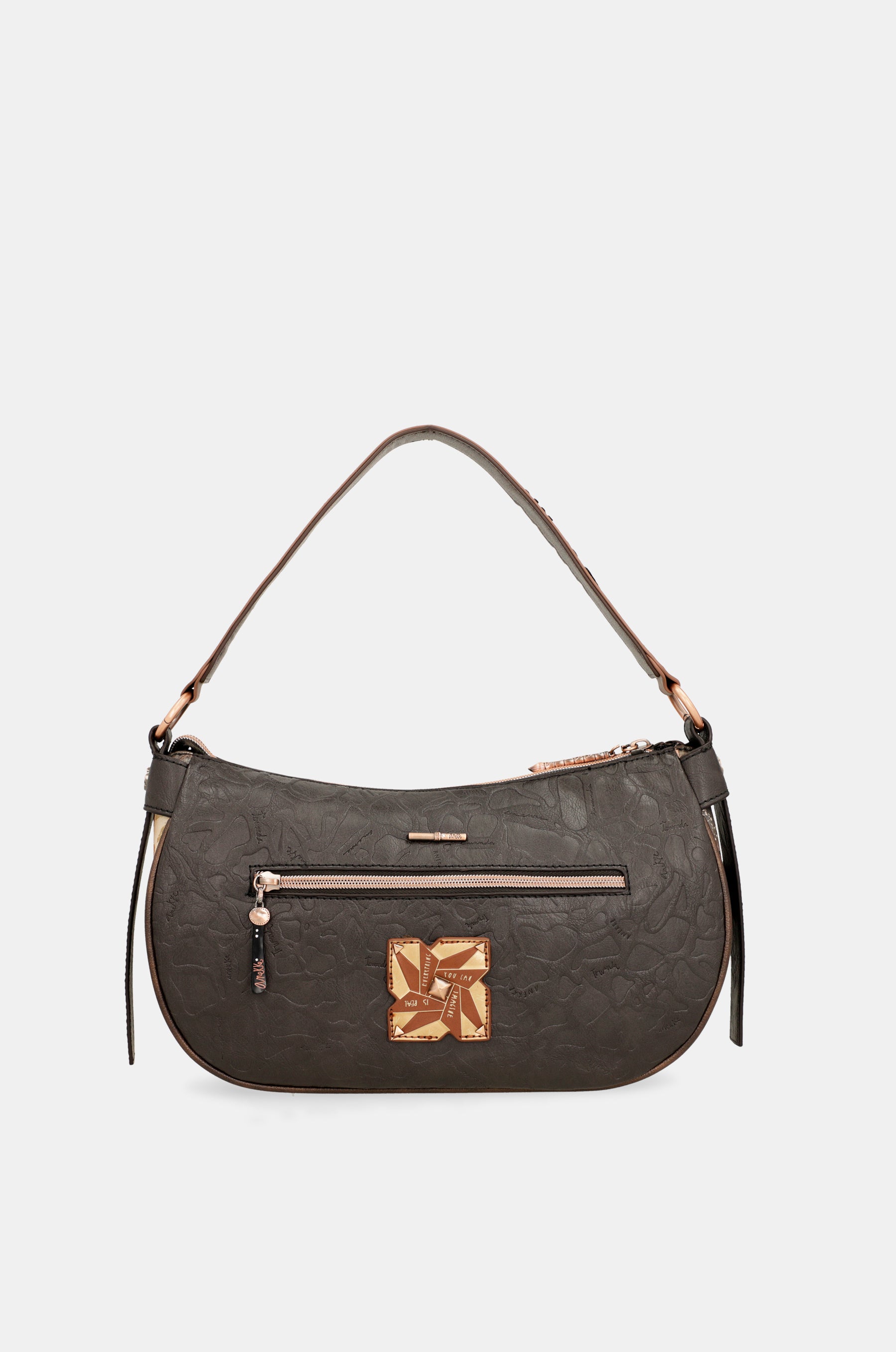 Bolso ovalado con cadena Shōen