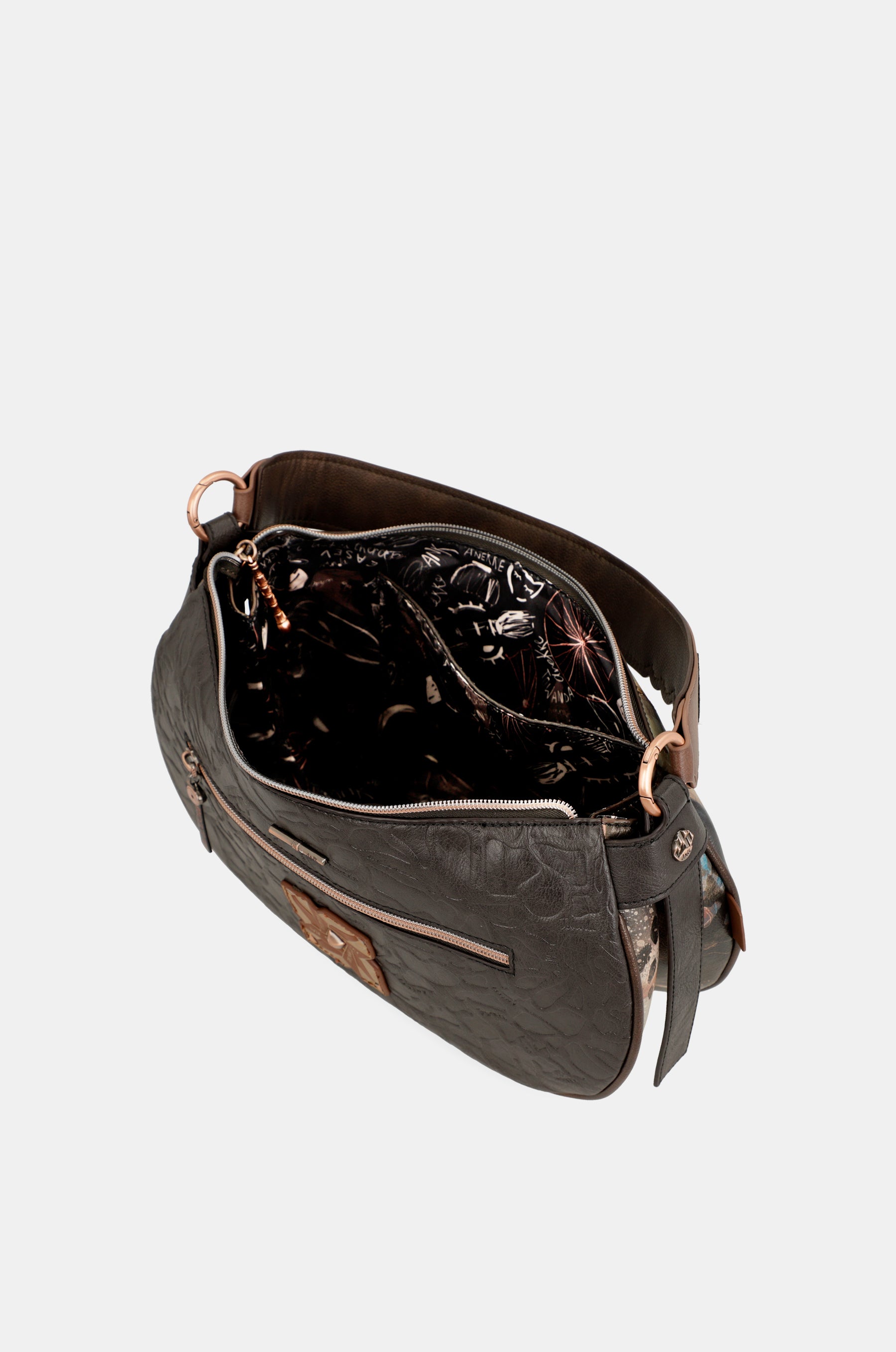 Bolso ovalado con cadena Shōen