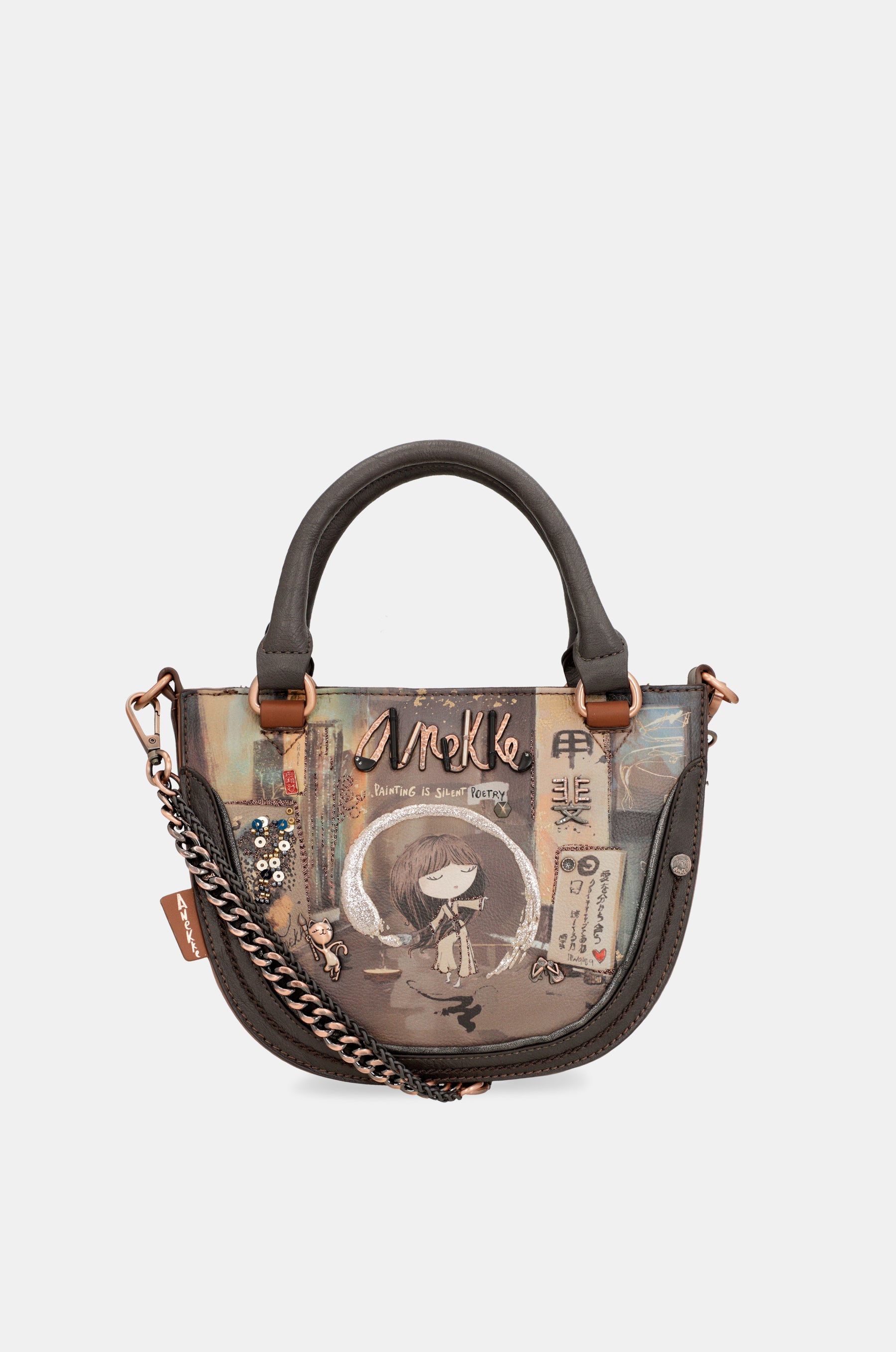 Bolso de asas pequeño Shōen