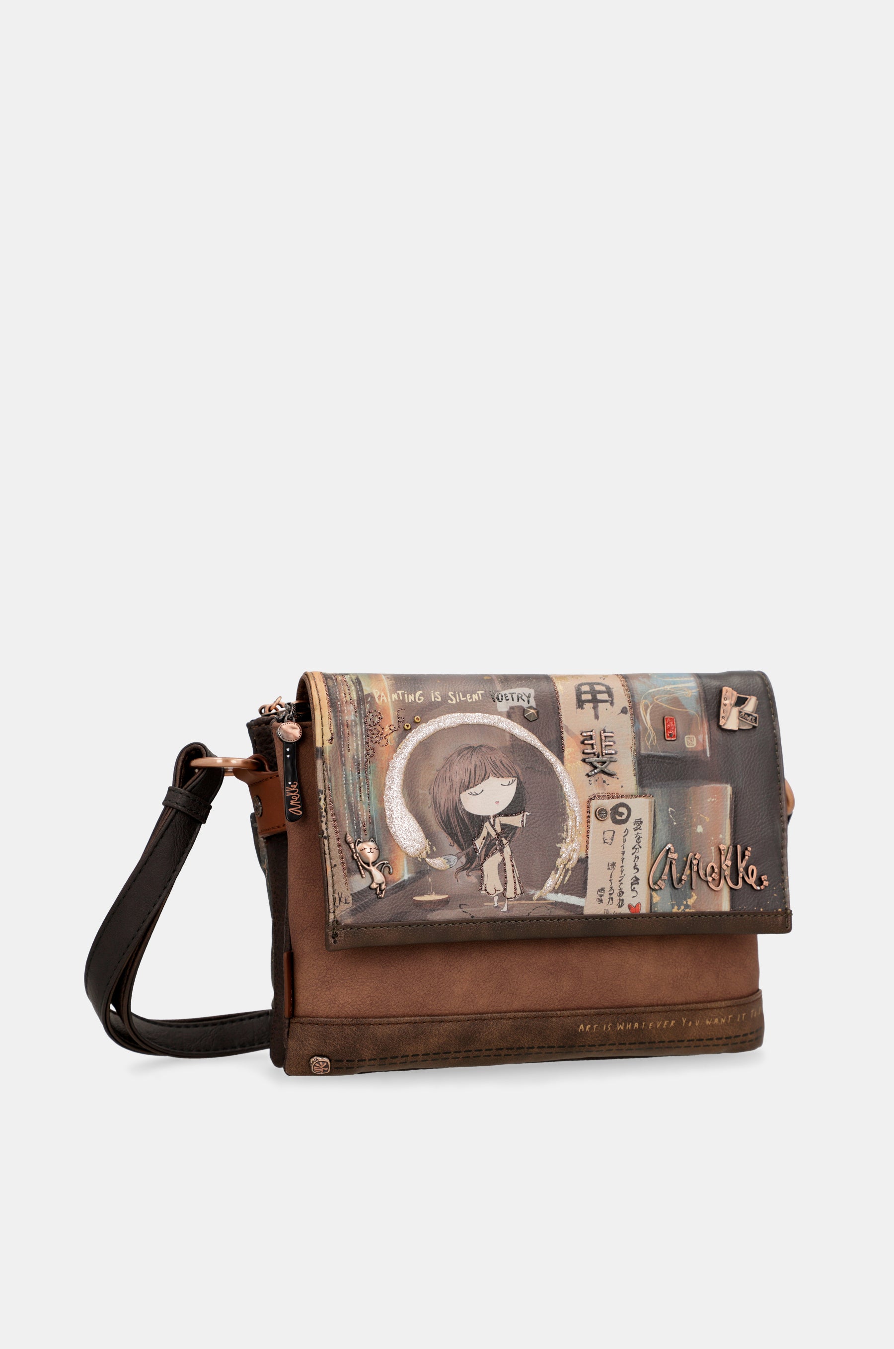Bolso de solapa 3 compartimentos Shōen