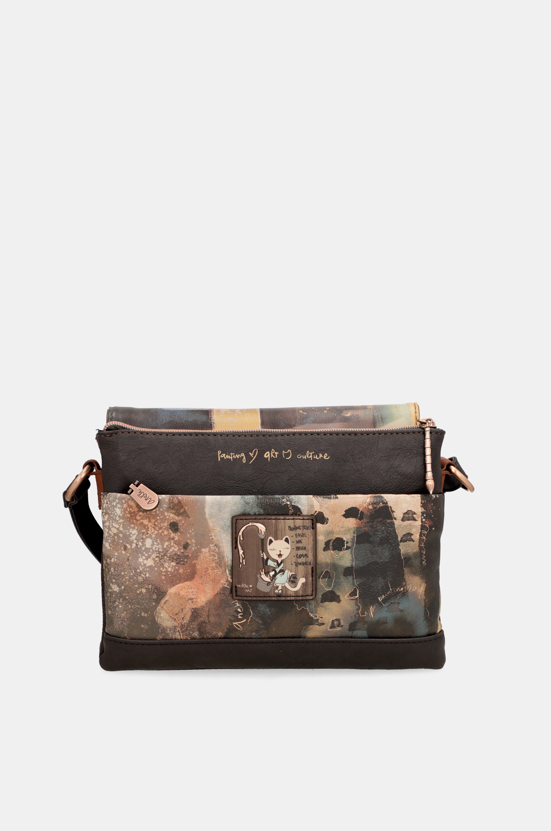 Bolso de solapa 3 compartimentos Shōen
