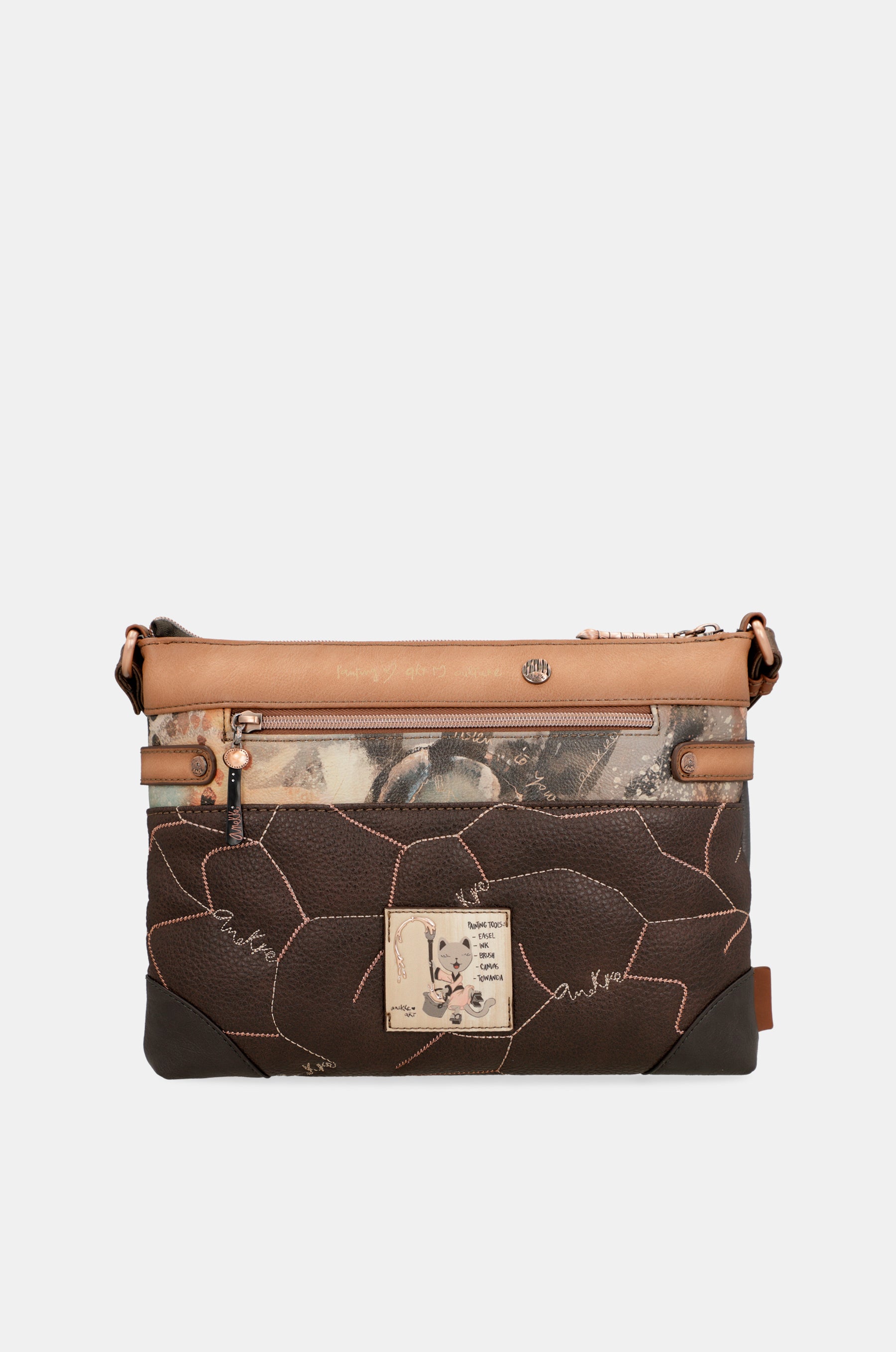 Bandolera marrón Shōen