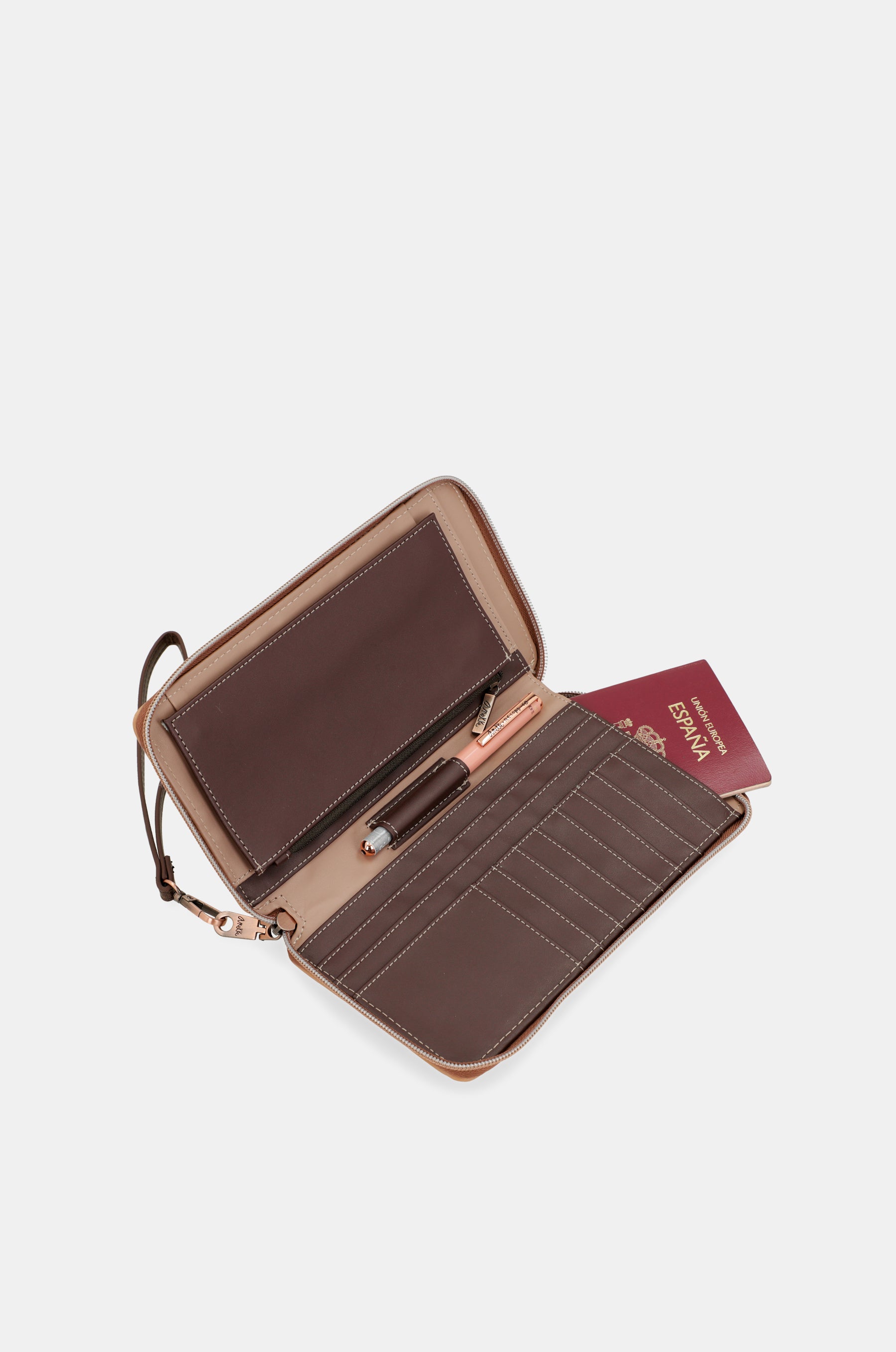 Cartera para pasaporte RFID Shōen