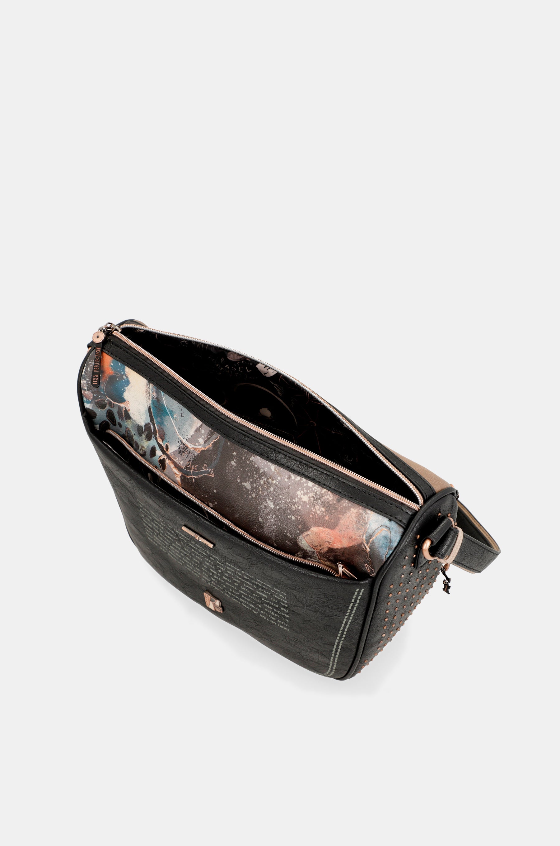 Bandolera grande con bolsillos Shōen