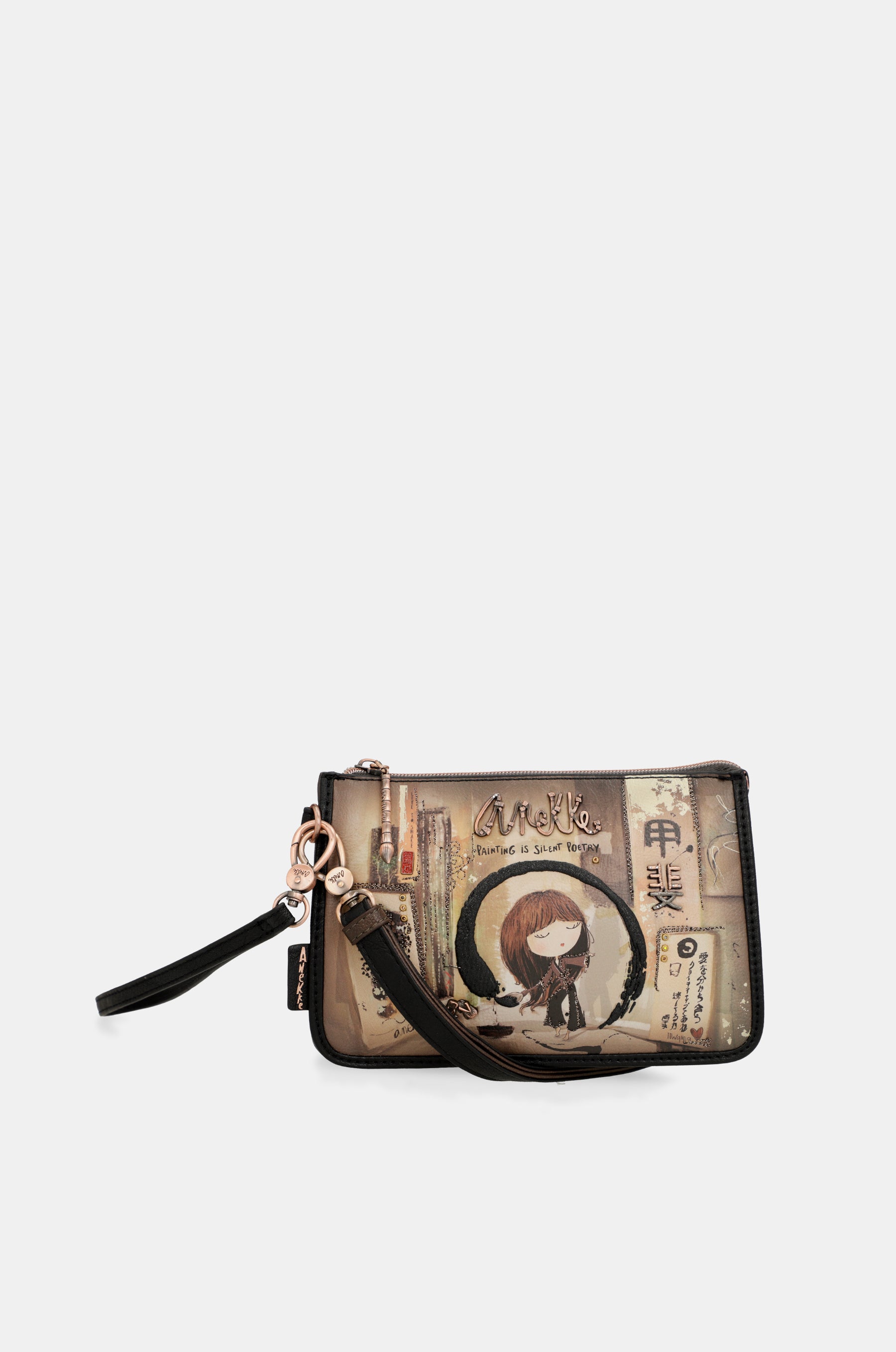 Bandolera y bolso de mano Shōen