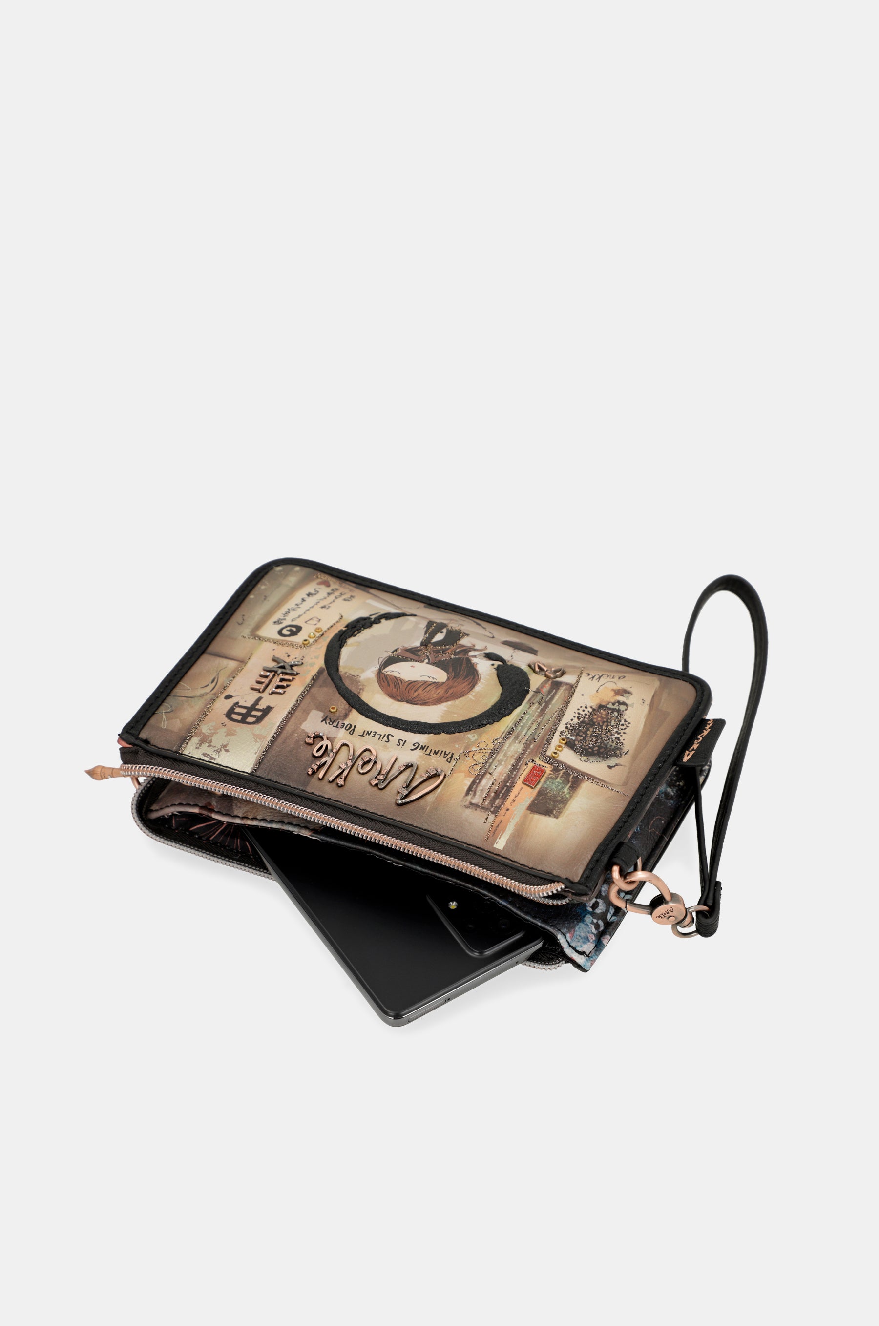 Bandolera y bolso de mano Shōen