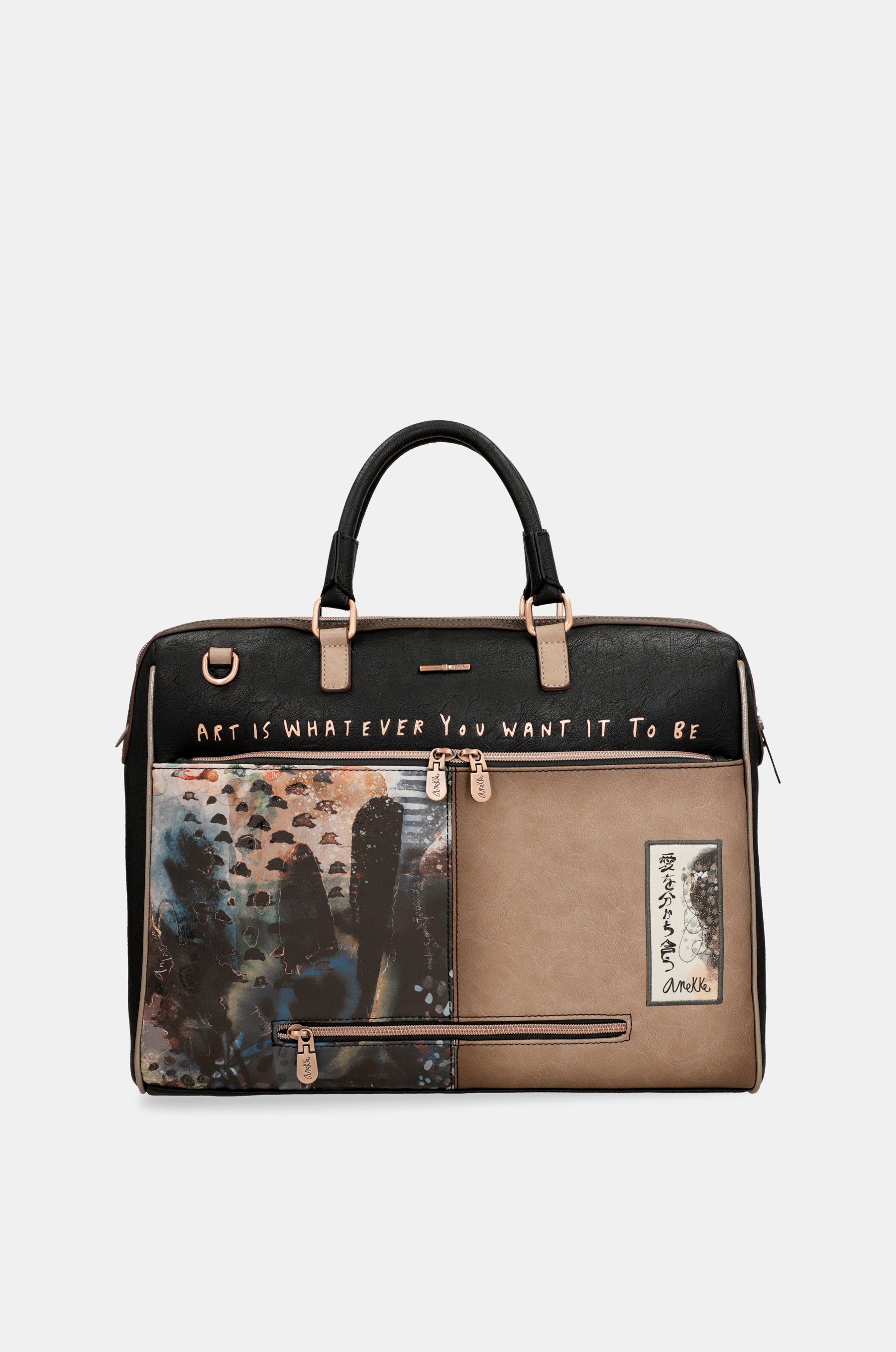 Portadocumentos negro Shōen