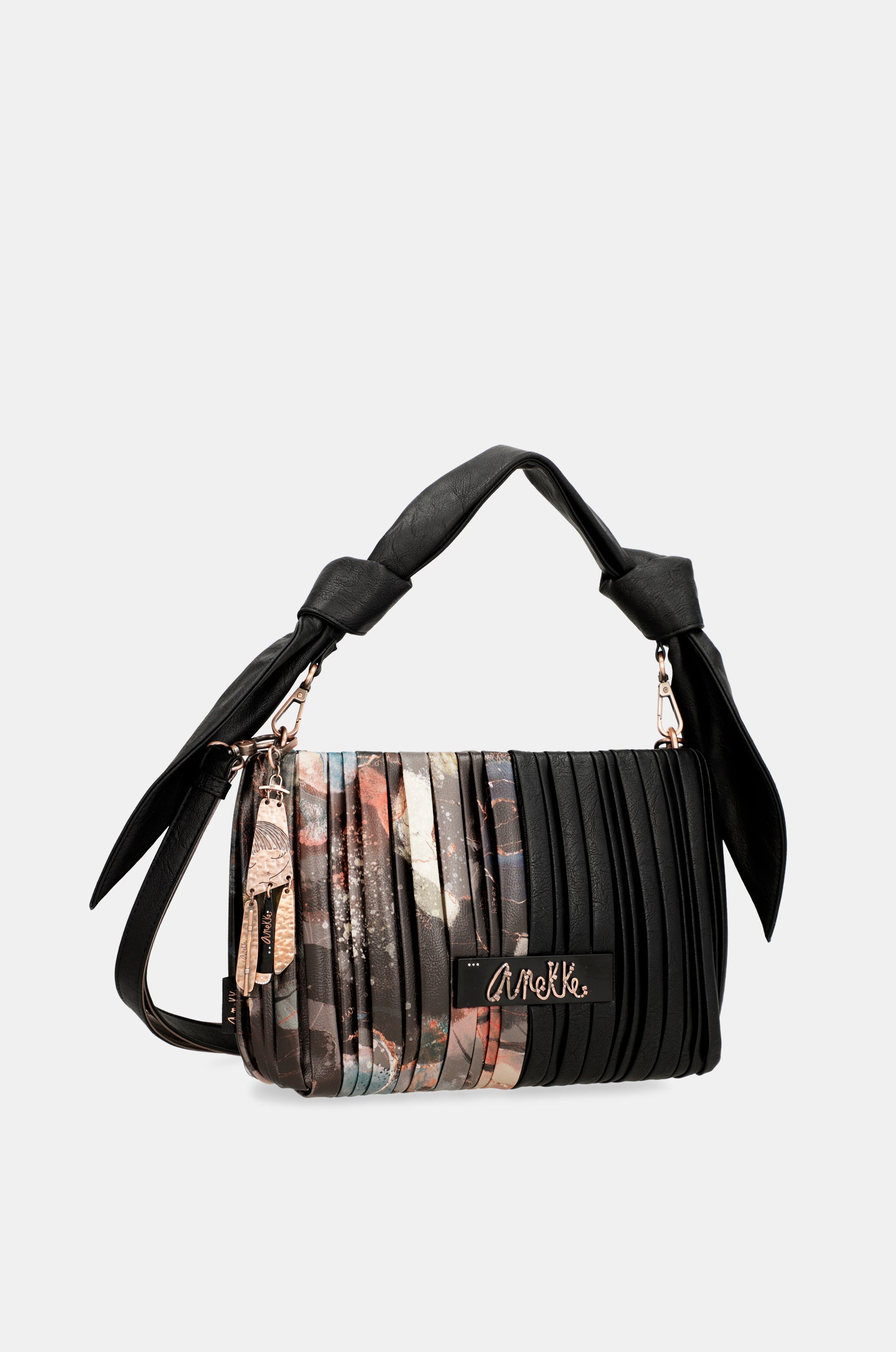 Bolso de hombro plisado Shōen Palette