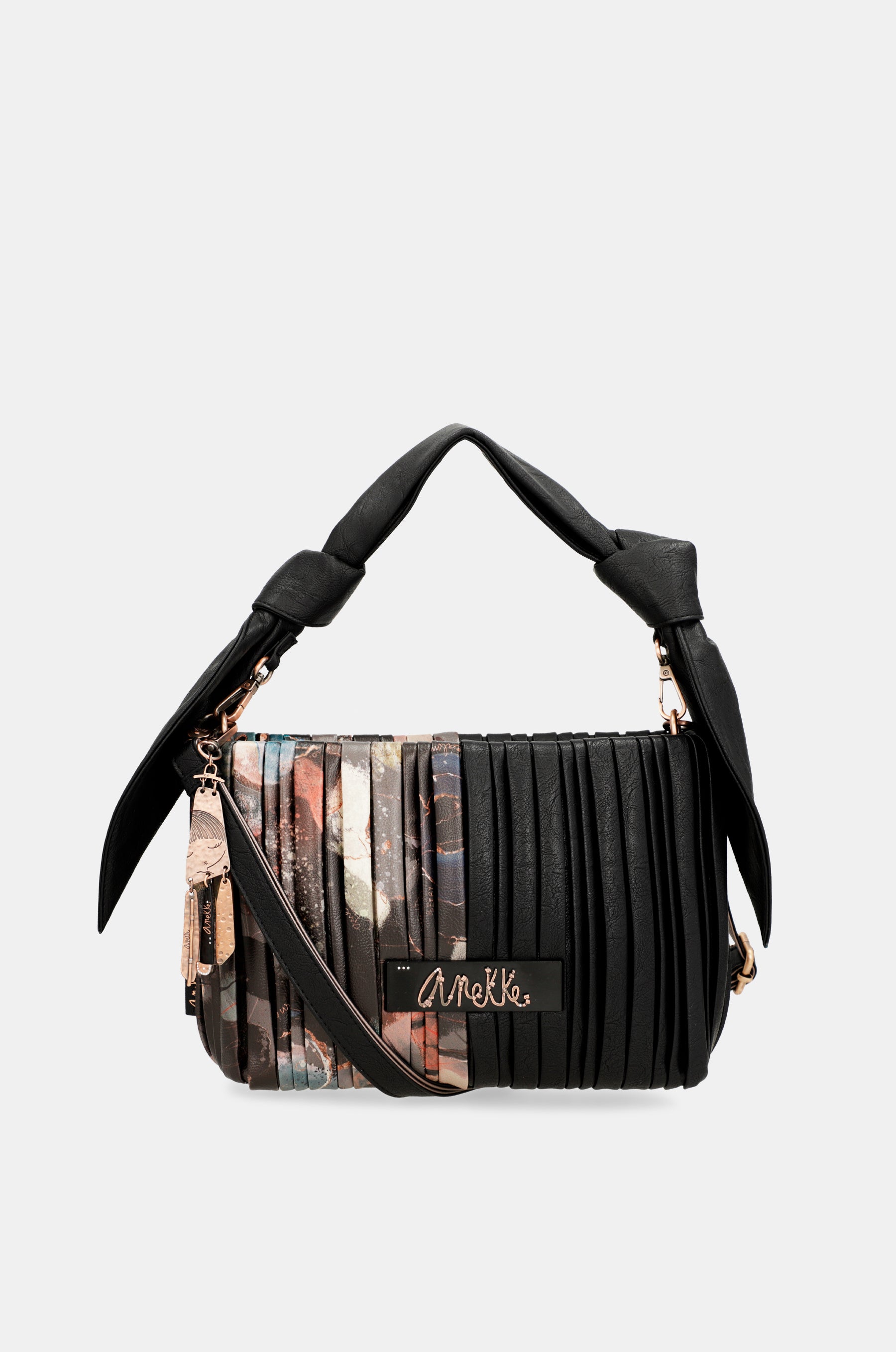 Bolso de hombro plisado Shōen Palette