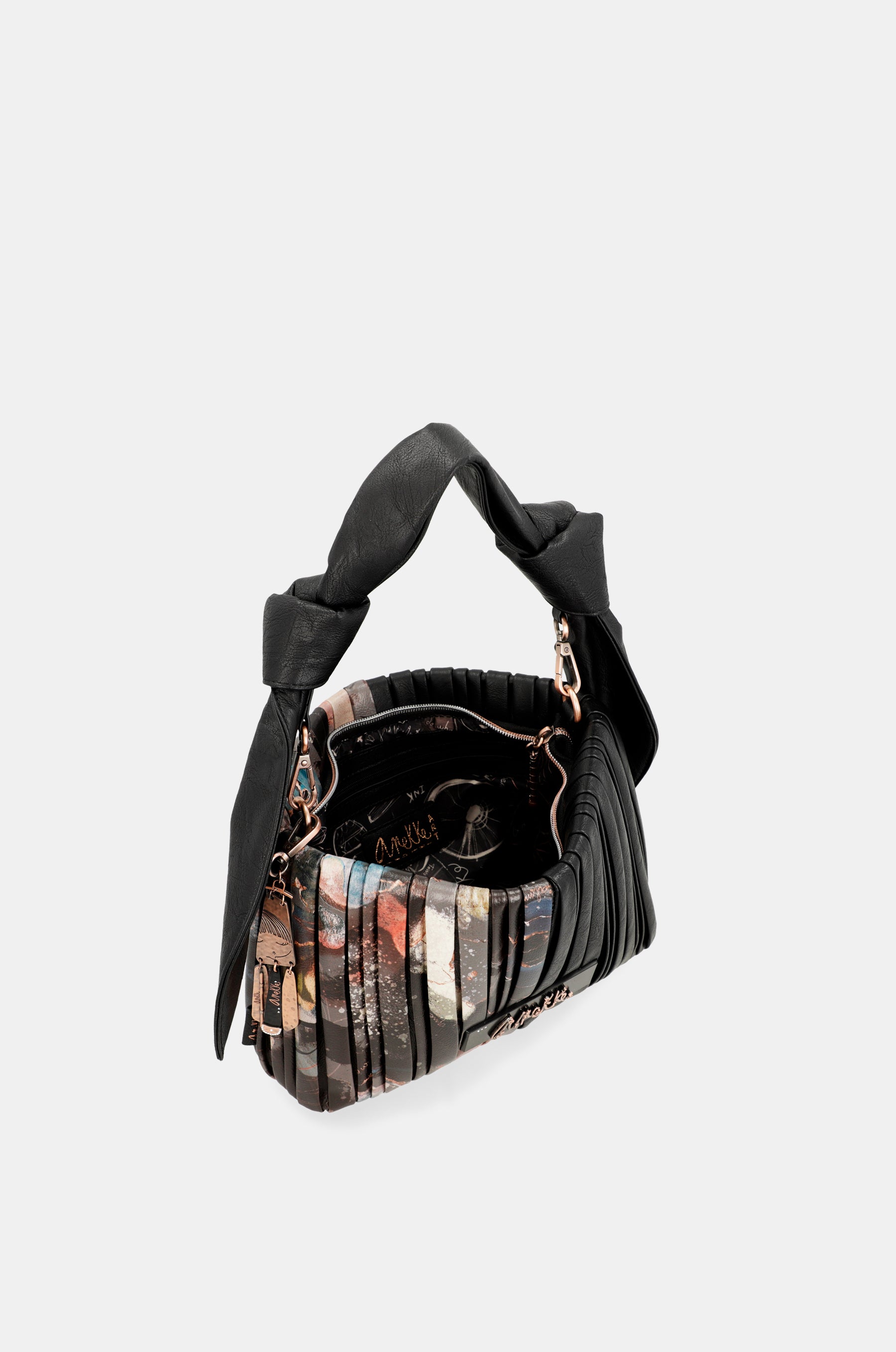 Bolso de hombro plisado Shōen Palette