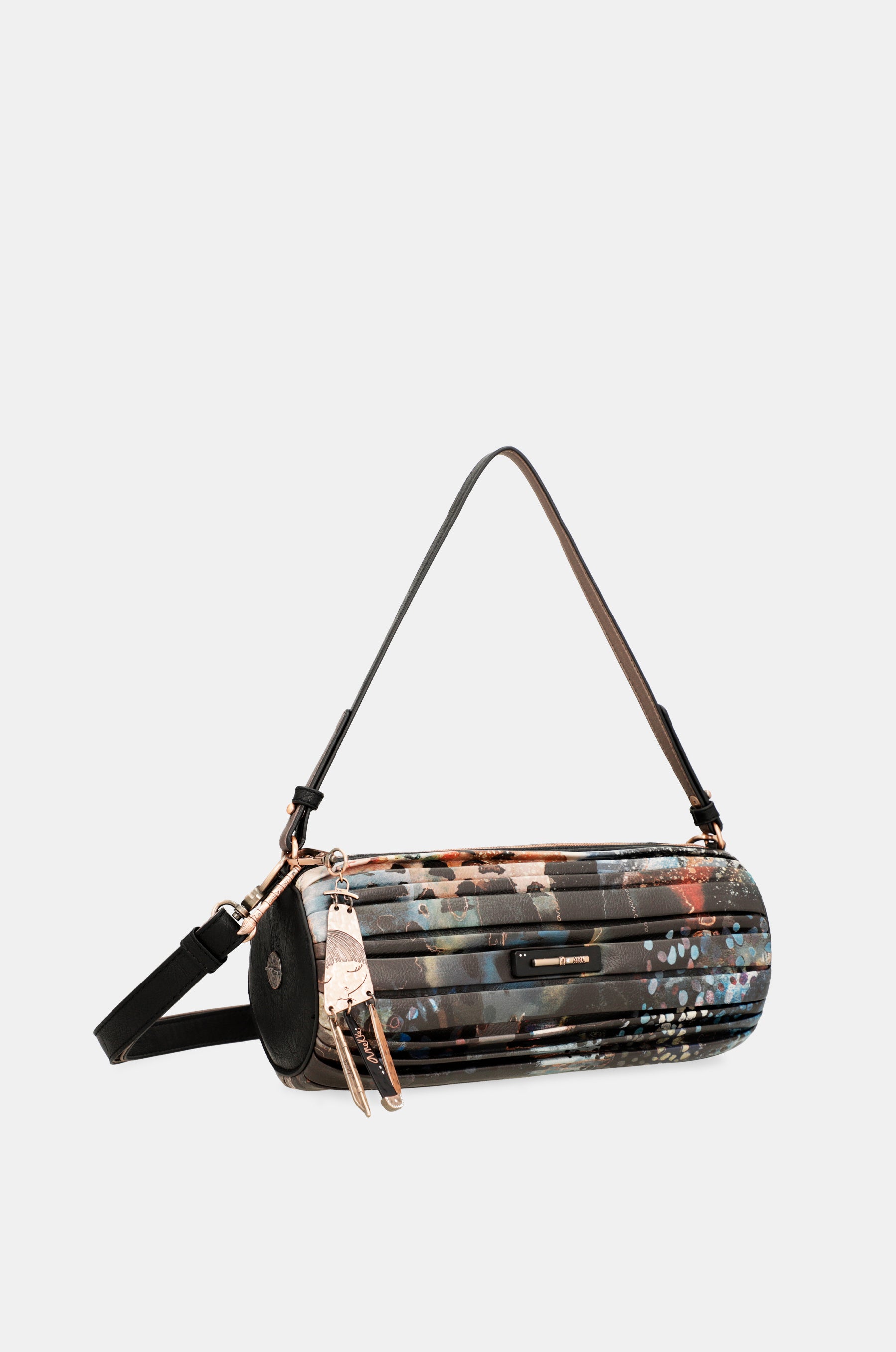 Bolso cilíndrico plisado Shōen Palette
