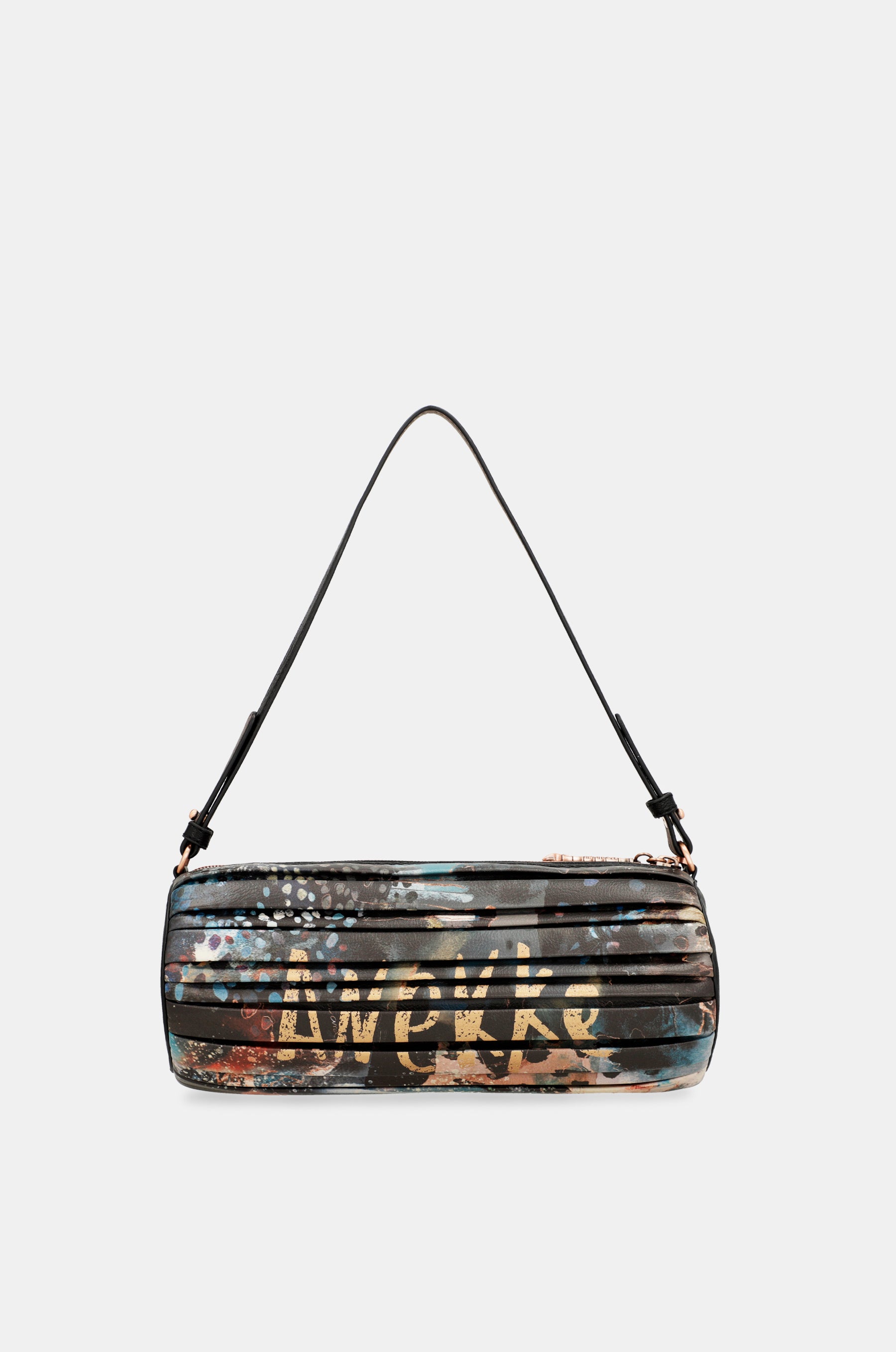 Bolso cilíndrico plisado Shōen Palette