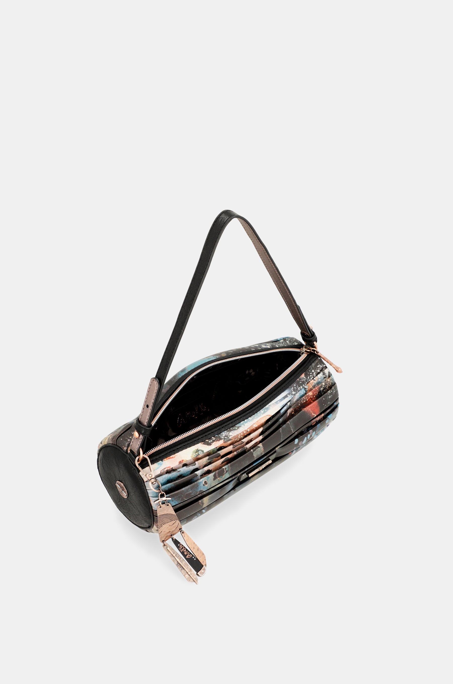 Bolso cilíndrico plisado Shōen Palette