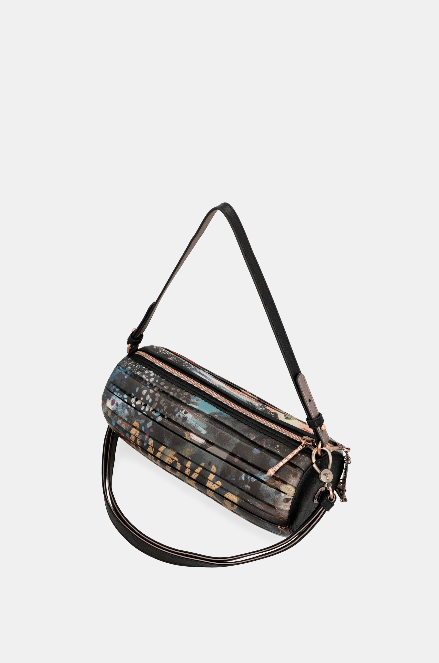Bolso cilíndrico plisado Shōen Palette