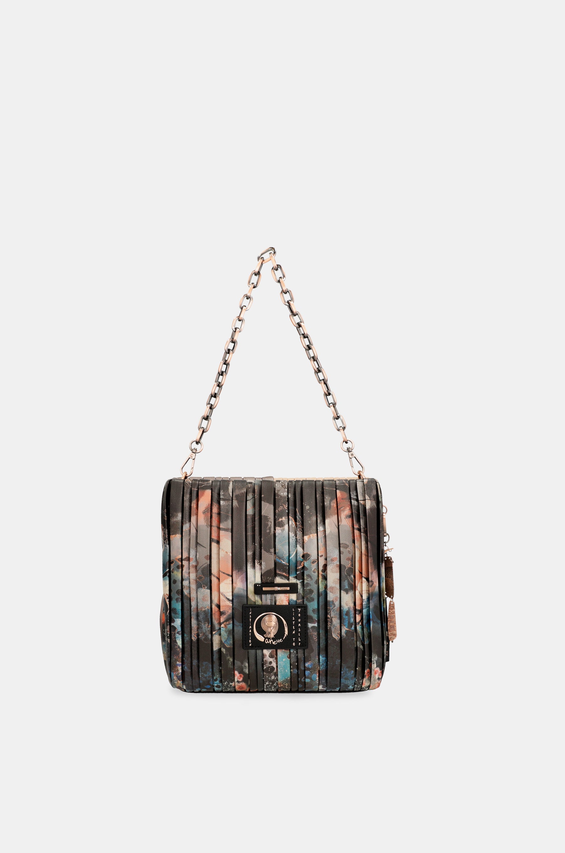 Bandolera plisada dos caras Shōen Palette