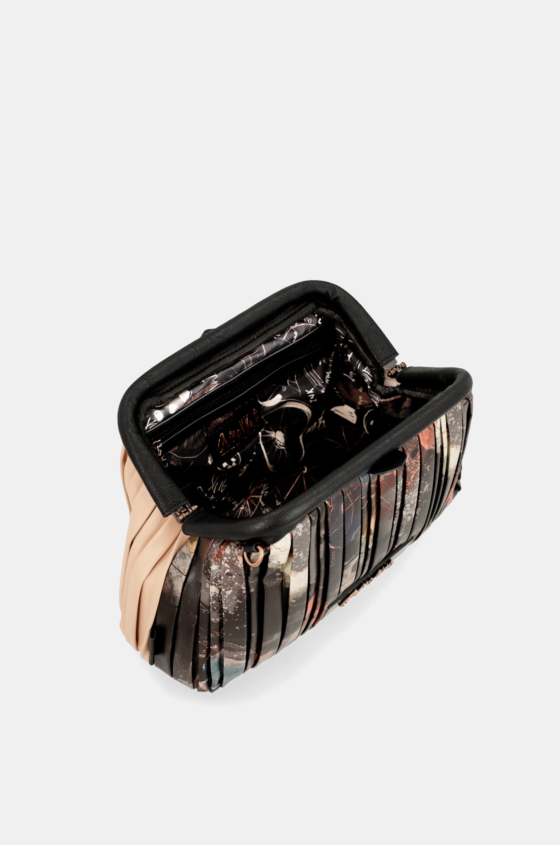 Bolso bombonera plisado Shōen Palette