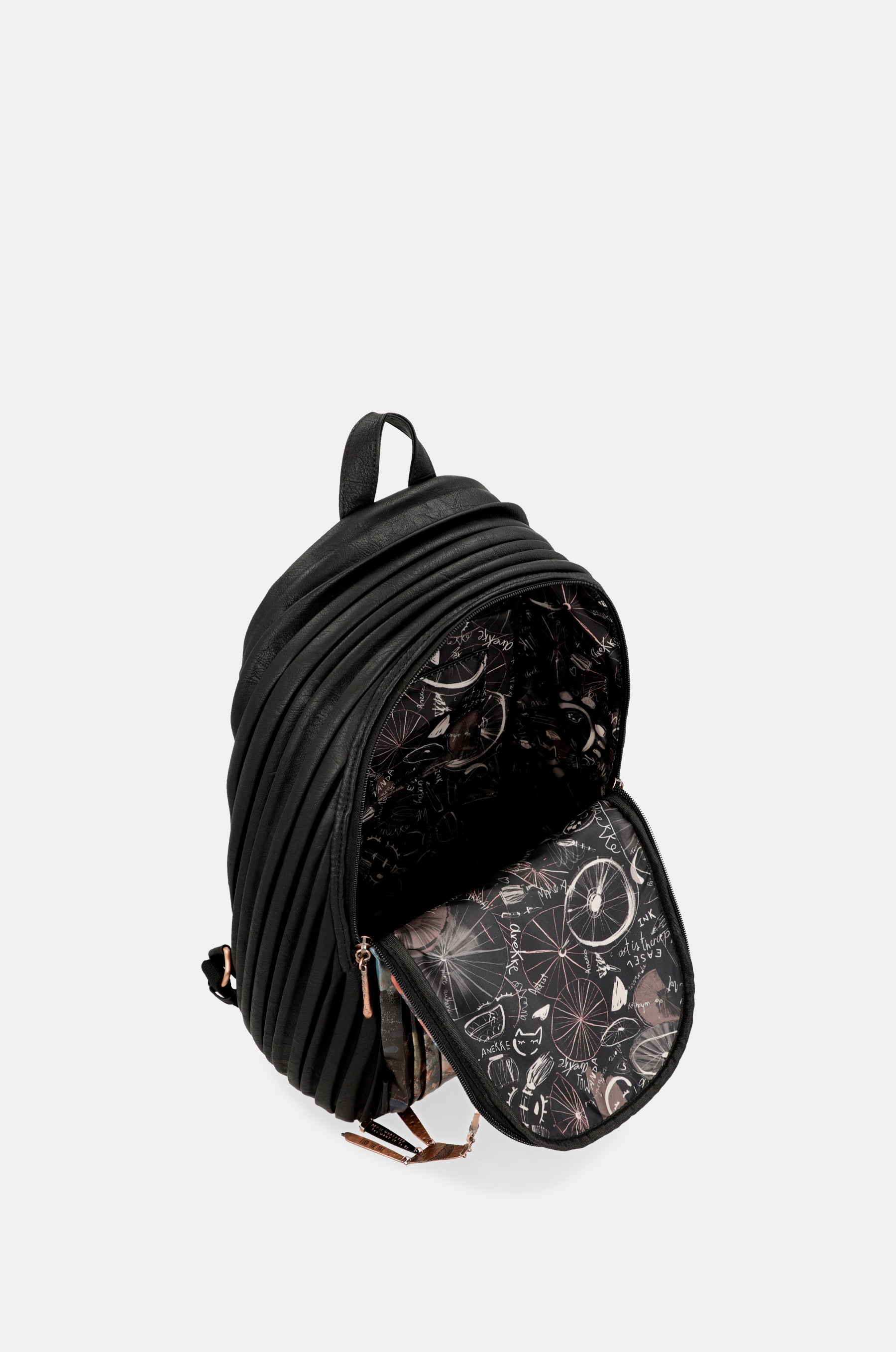 Mochila grande plisada Shōen Palette