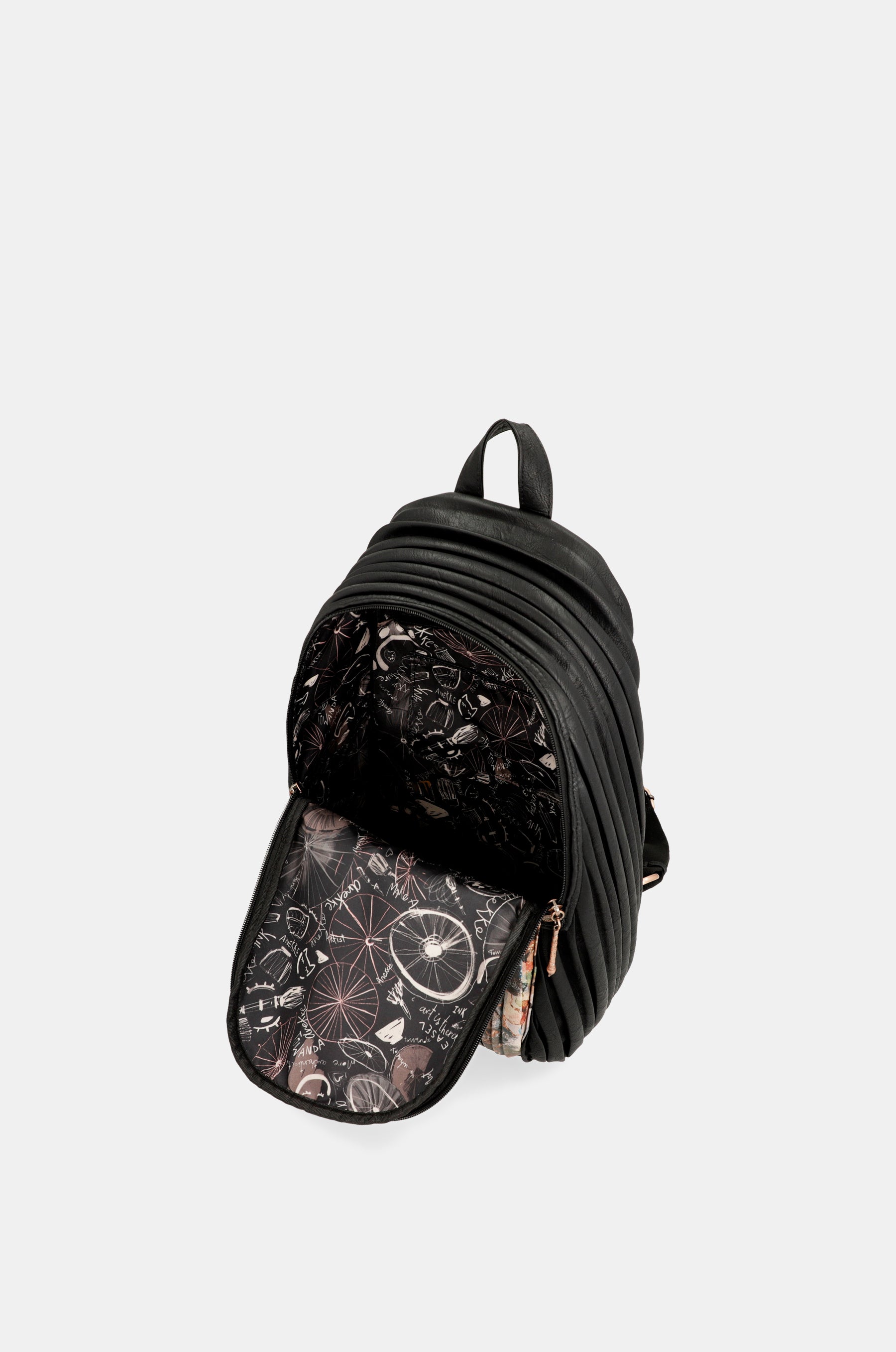 Mochila grande plisada Shōen Palette