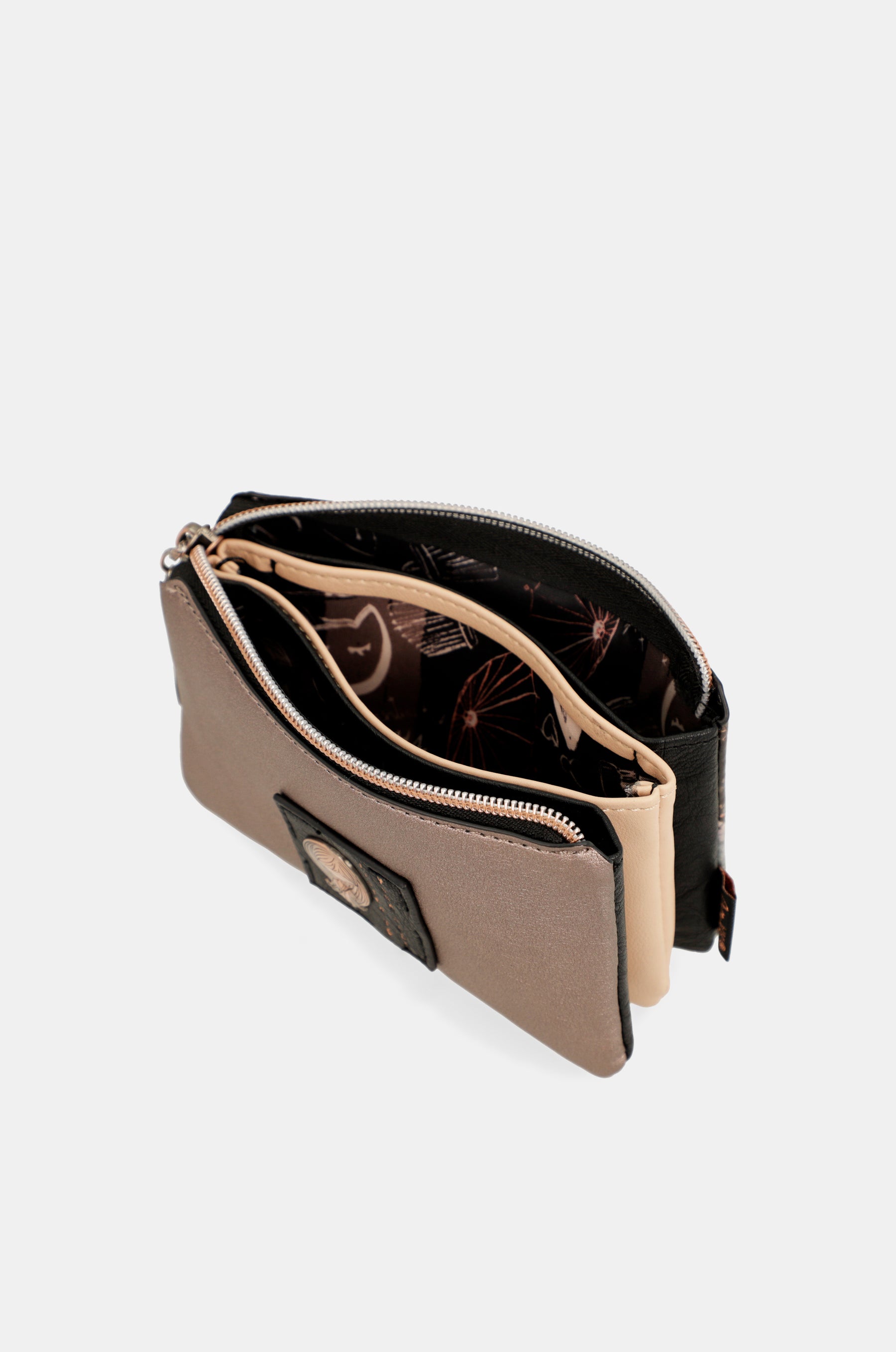 Monedero triple compartimento Shōen Palette