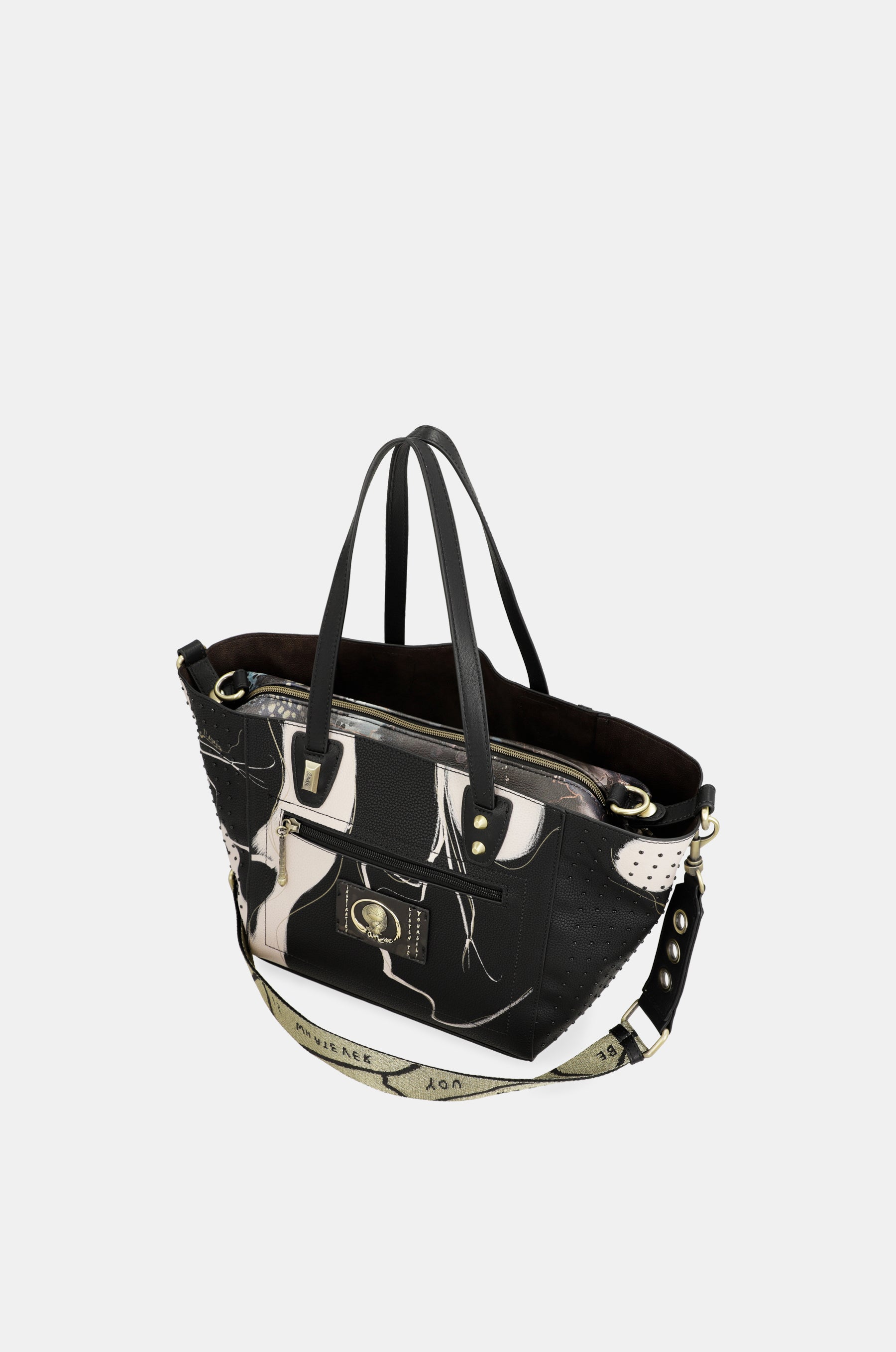 Shopper grande negra Nature Shodō