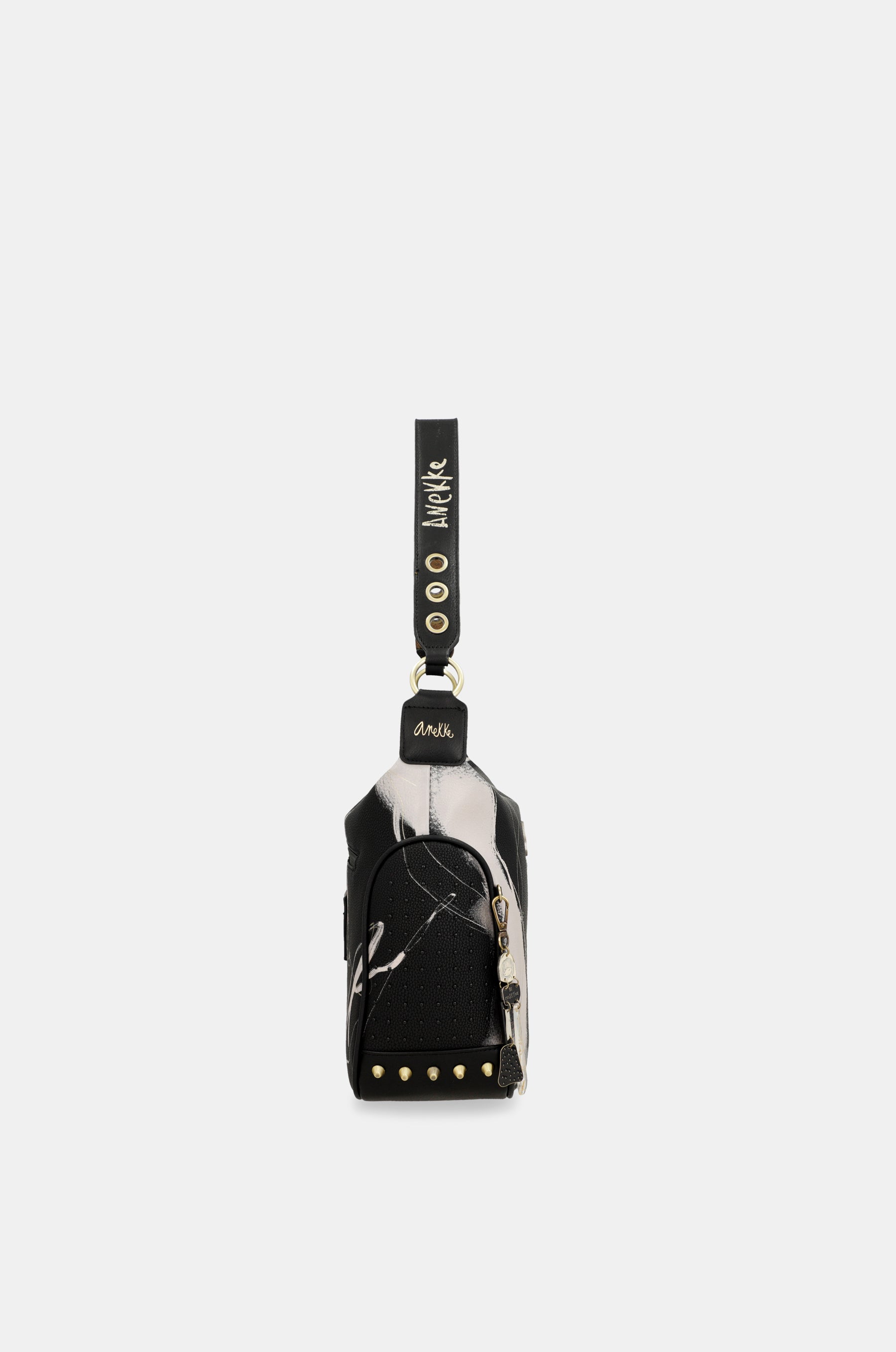 Bolso de hombro negro Nature Shodō
