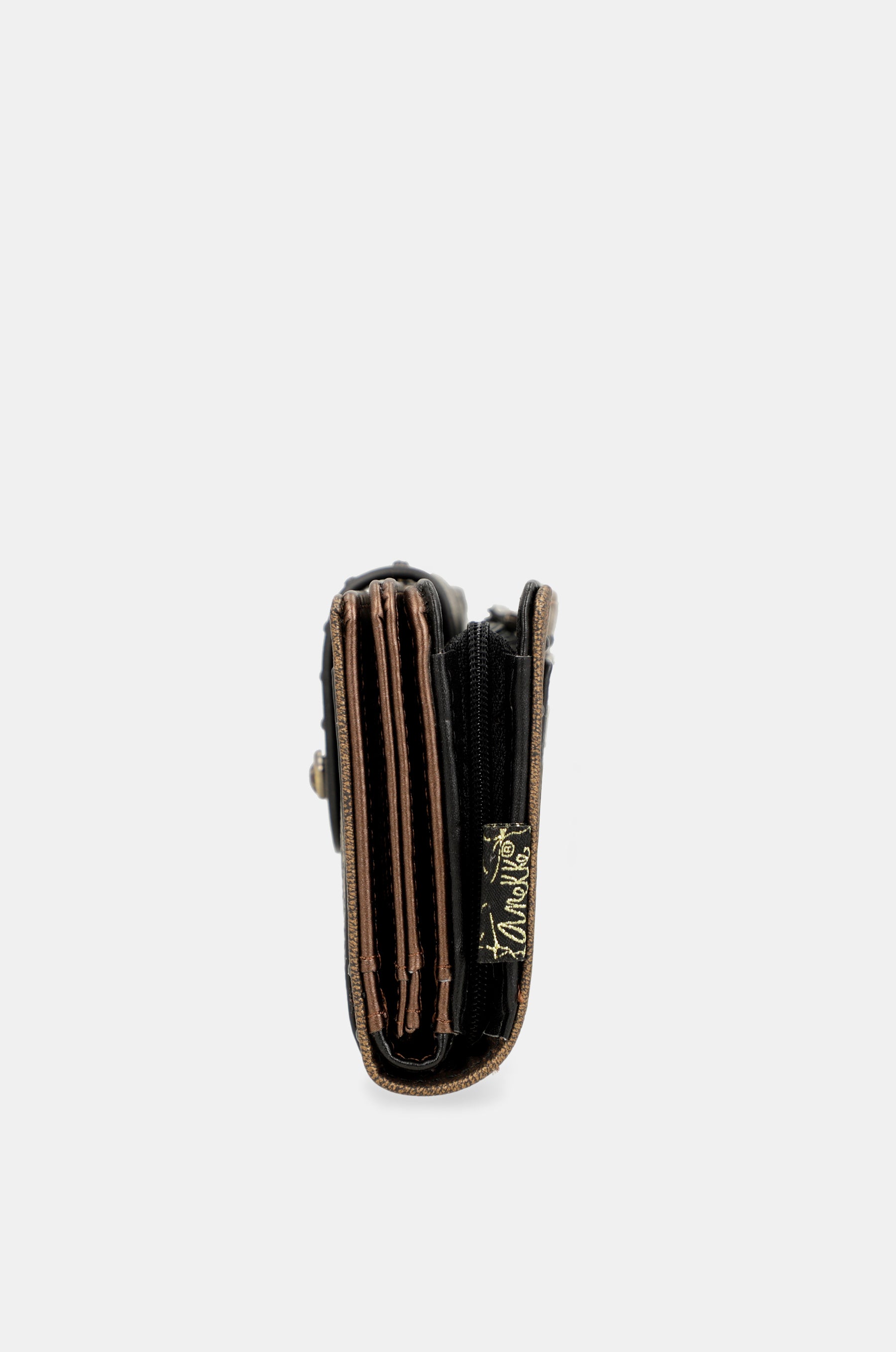 Billetero negro flexible RFID Nature Shodō