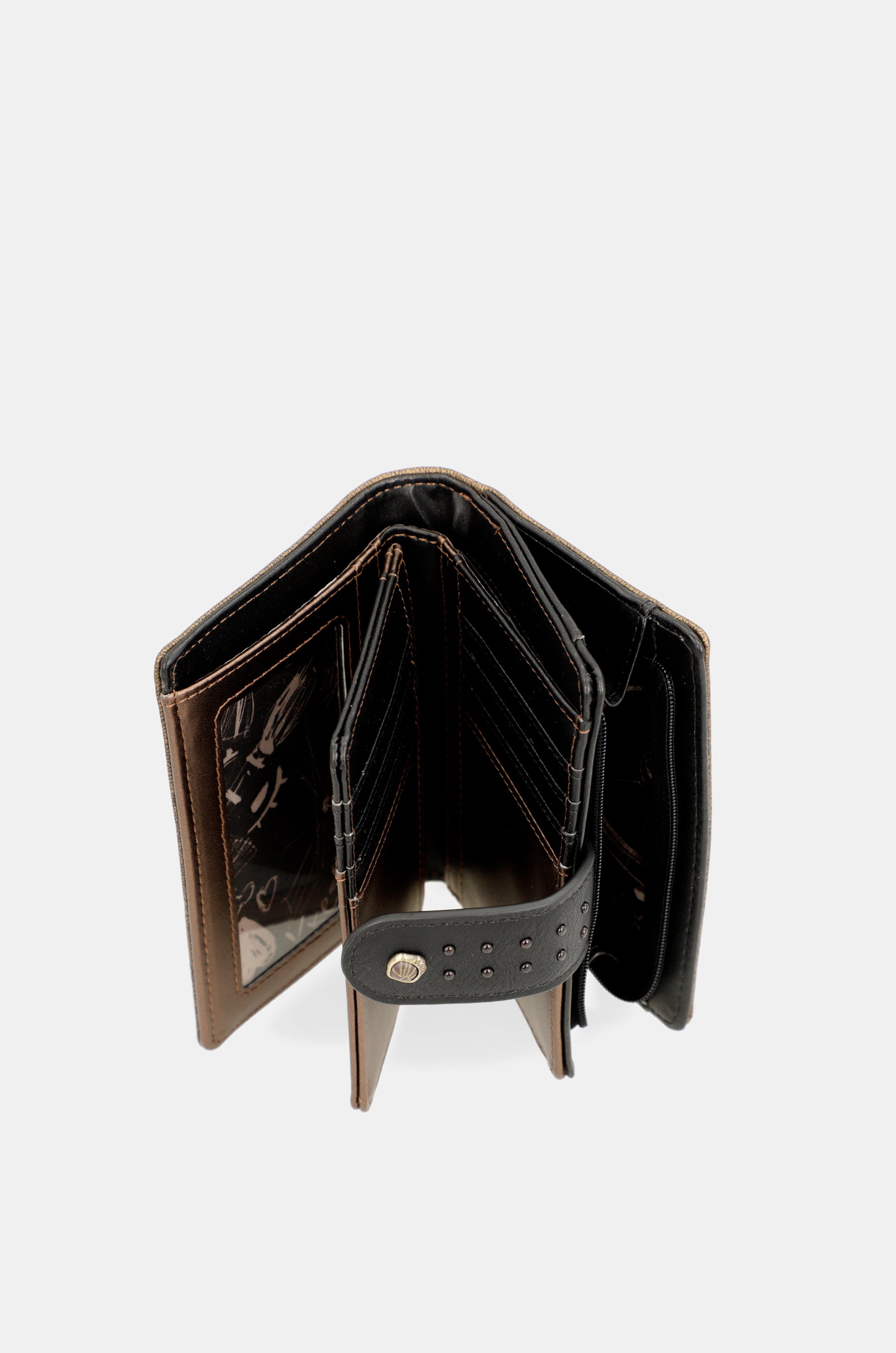 Billetero negro flexible RFID Nature Shodō