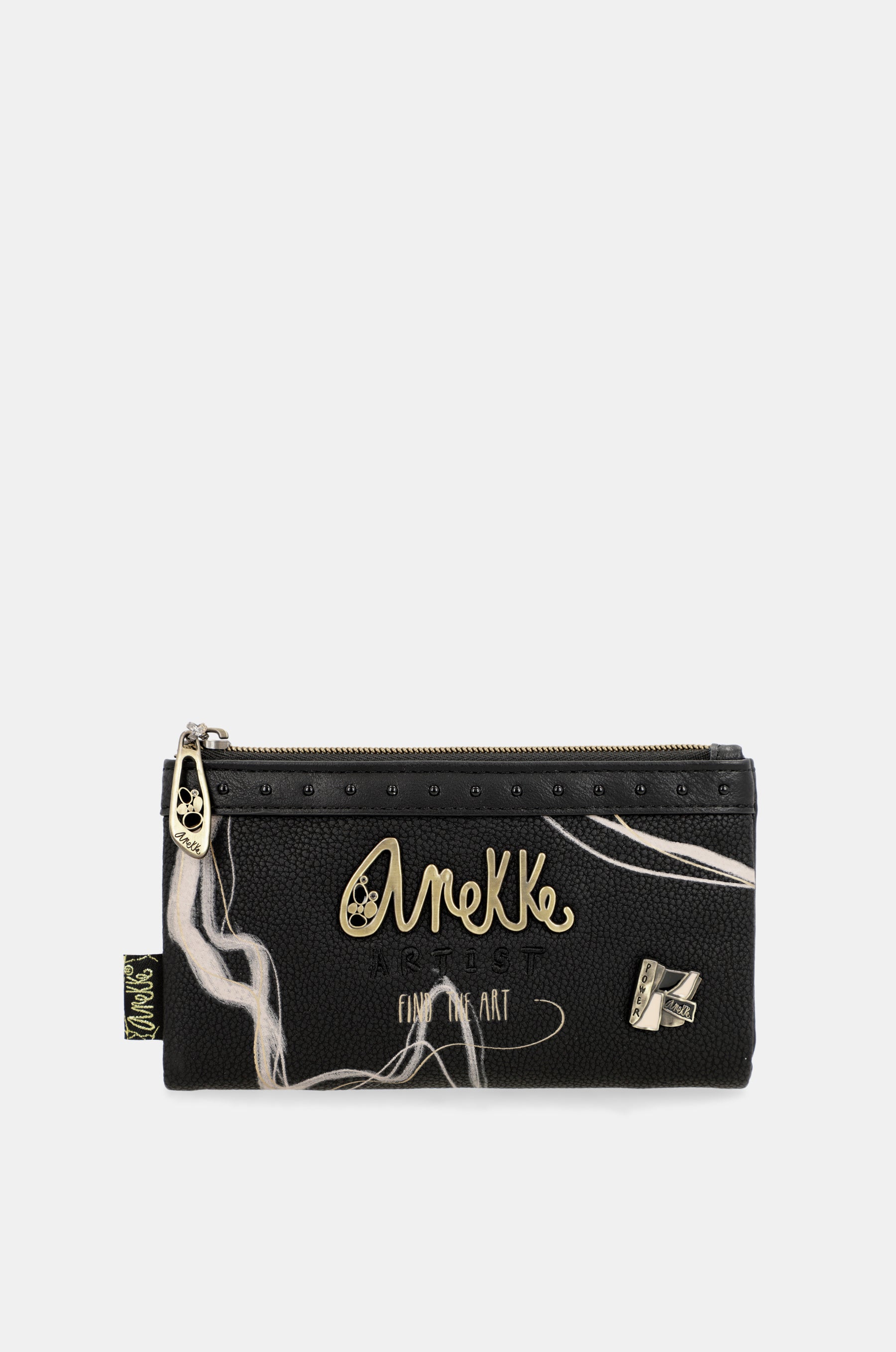 Billetero flexible negro RFID Nature Shodō