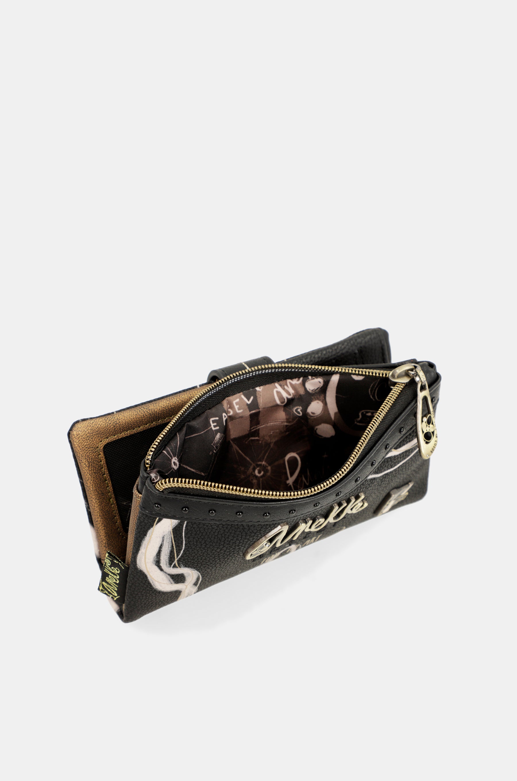 Billetero flexible negro RFID Nature Shodō