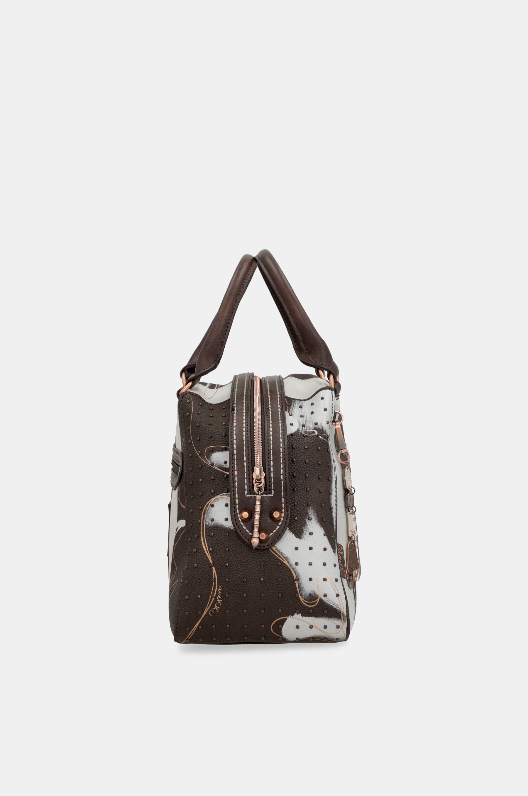 Bolso marrón 2 asas y bandolera Nature Shodō