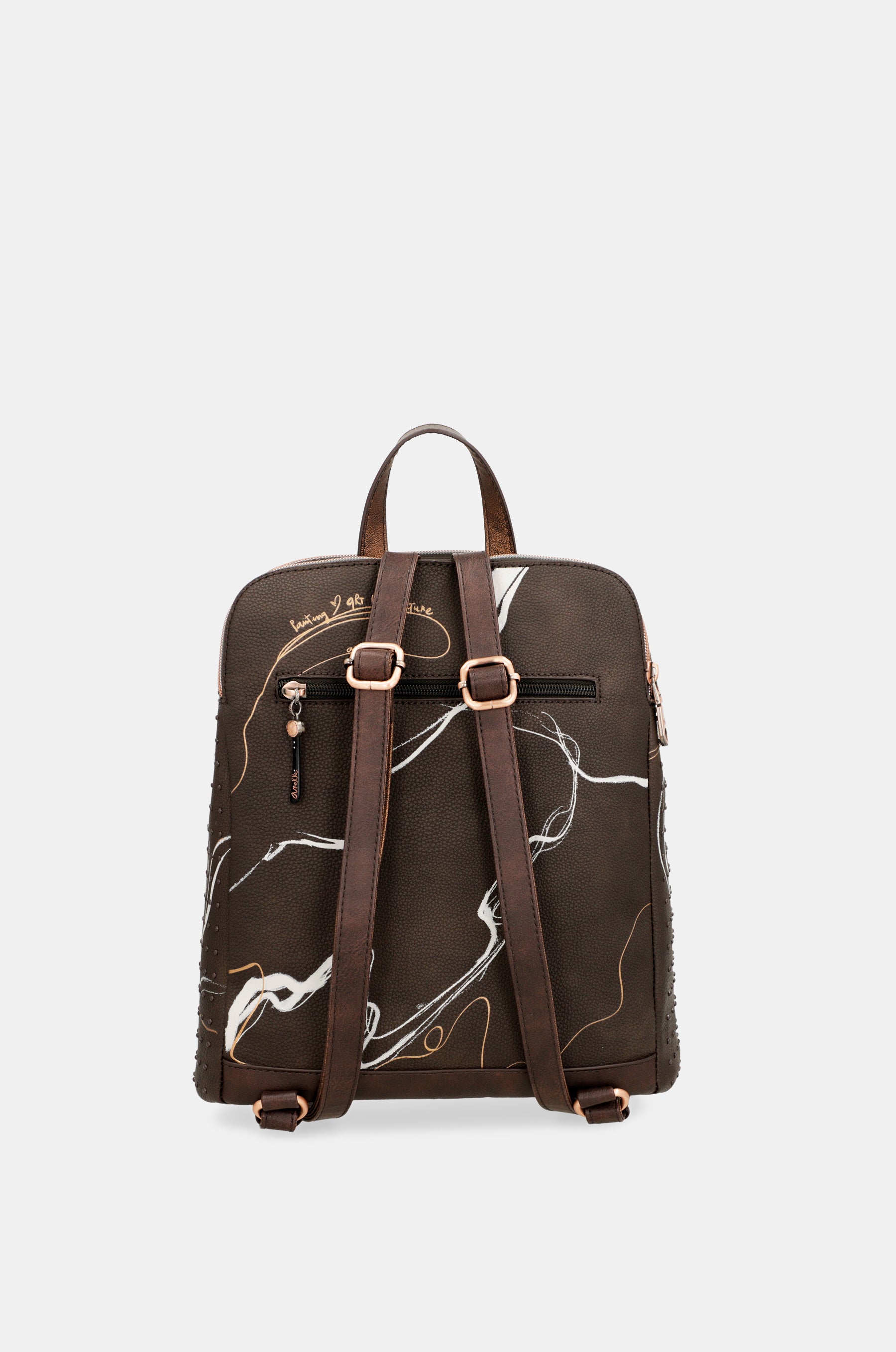 Mochila 2 compartimentos marrón Nature Shodō