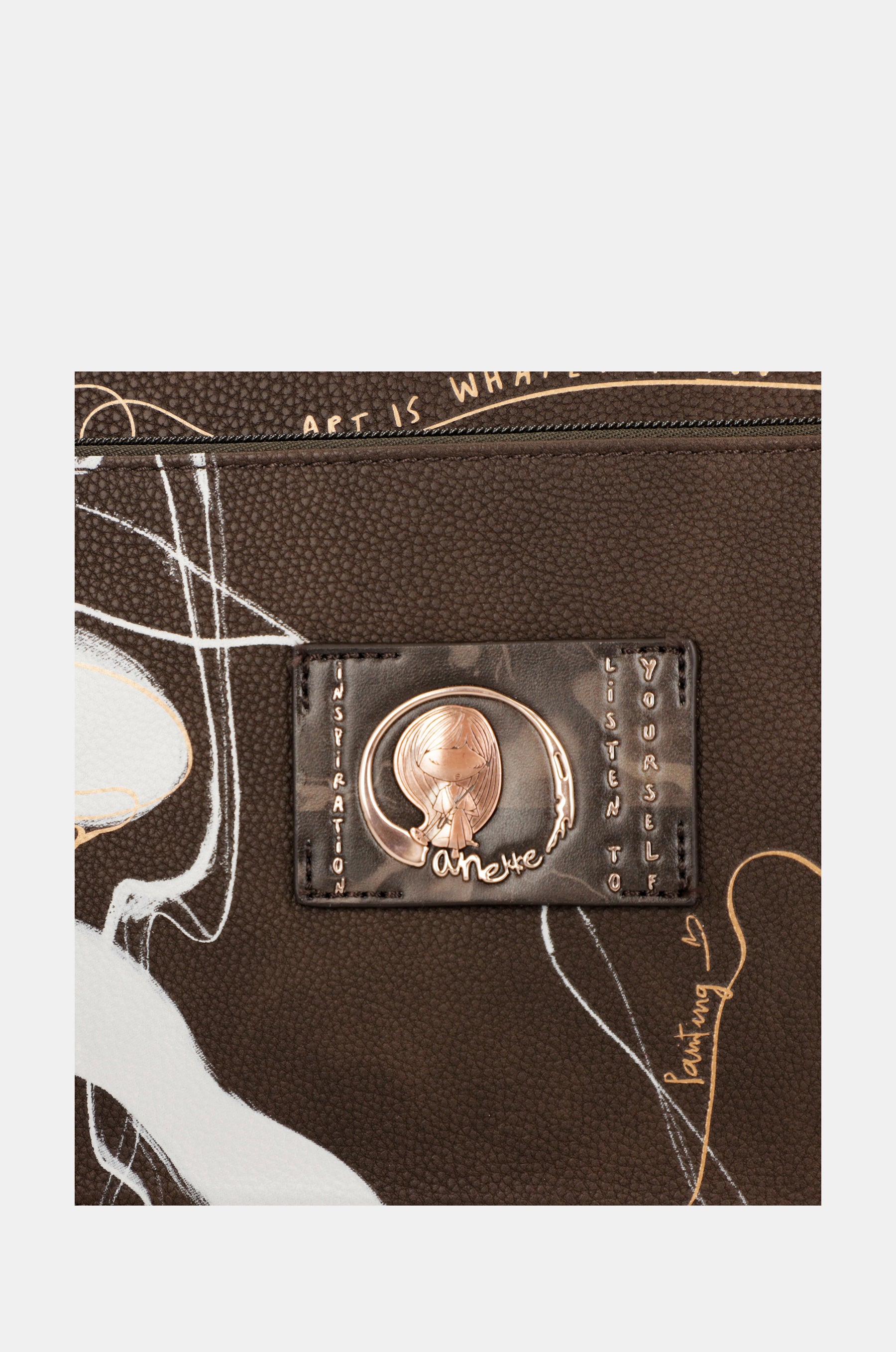 Portadocumentos marrón Nature Shodō